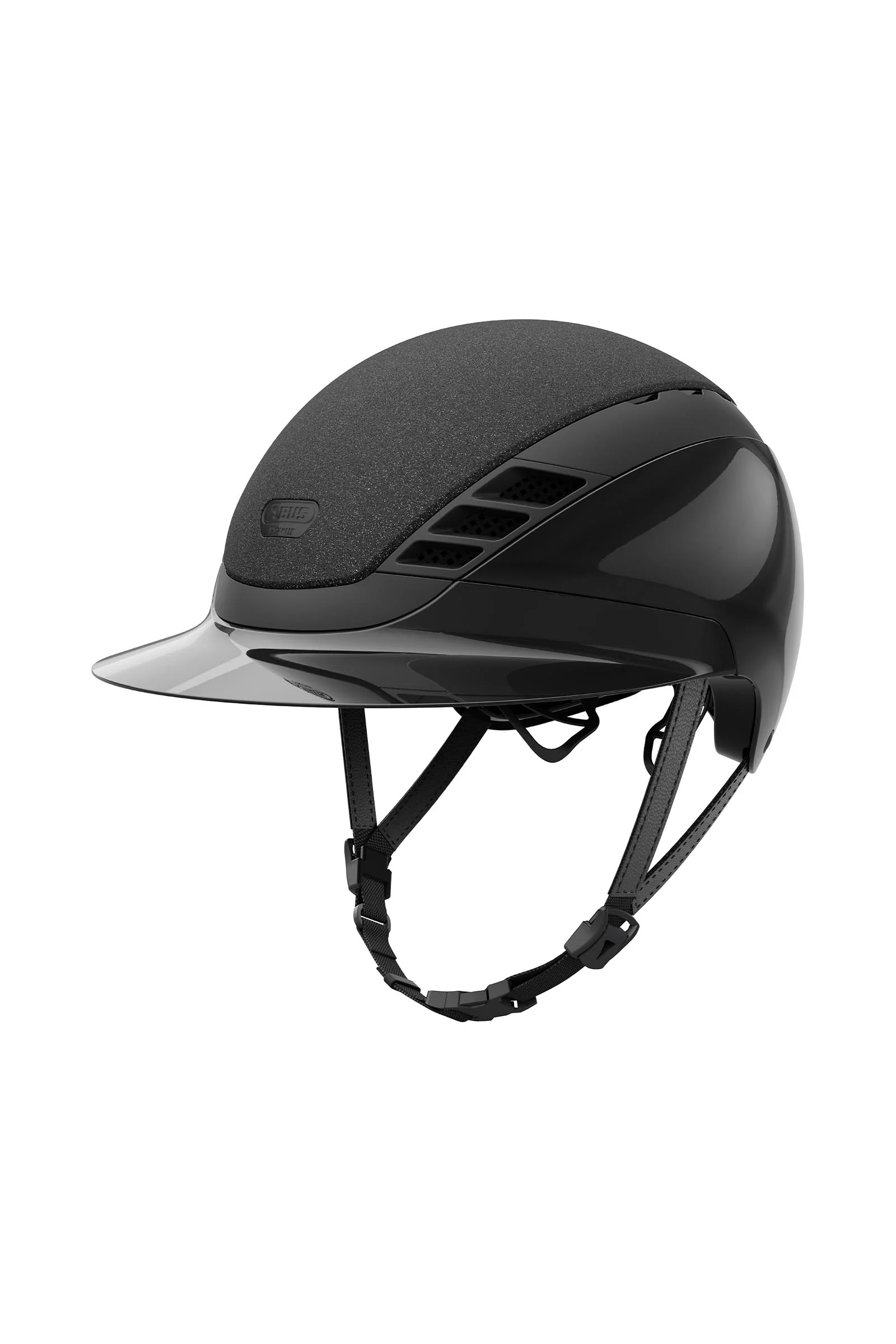 Airluxe Supreme Glam Shiny Long Visor Helmet Shiny Black L