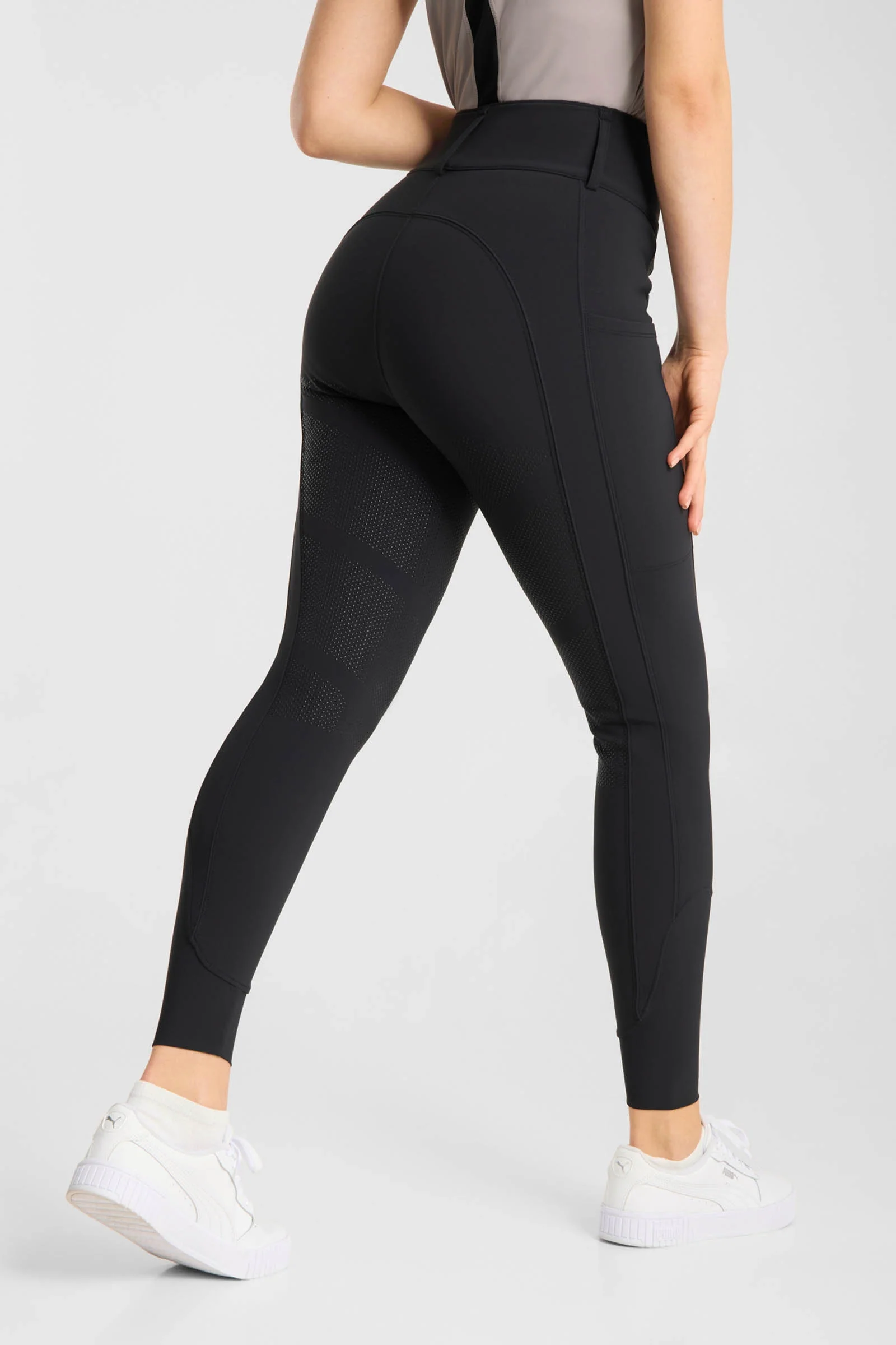Angela Women´s Fullgrip Breeches Black Beauty 10