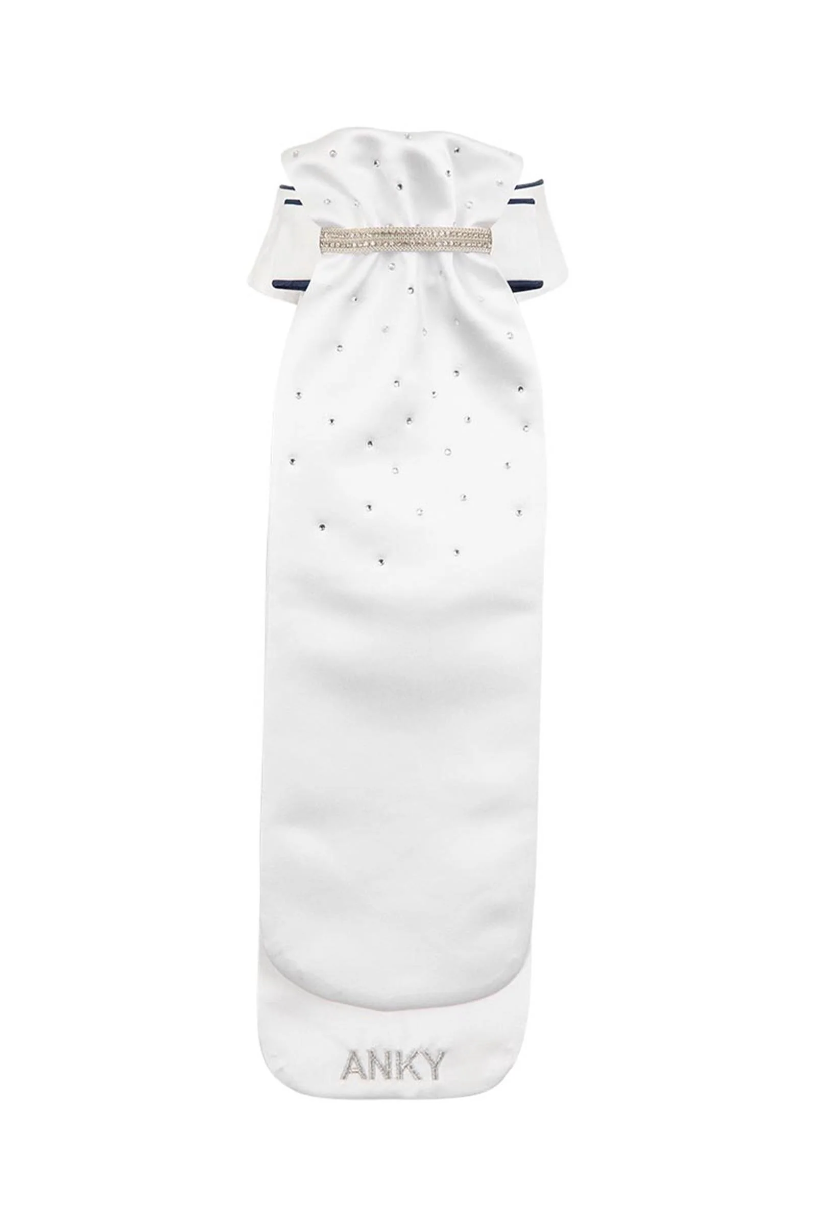 ANKY Stocktie Multi-Fit With Detachable Collar White/Navy M