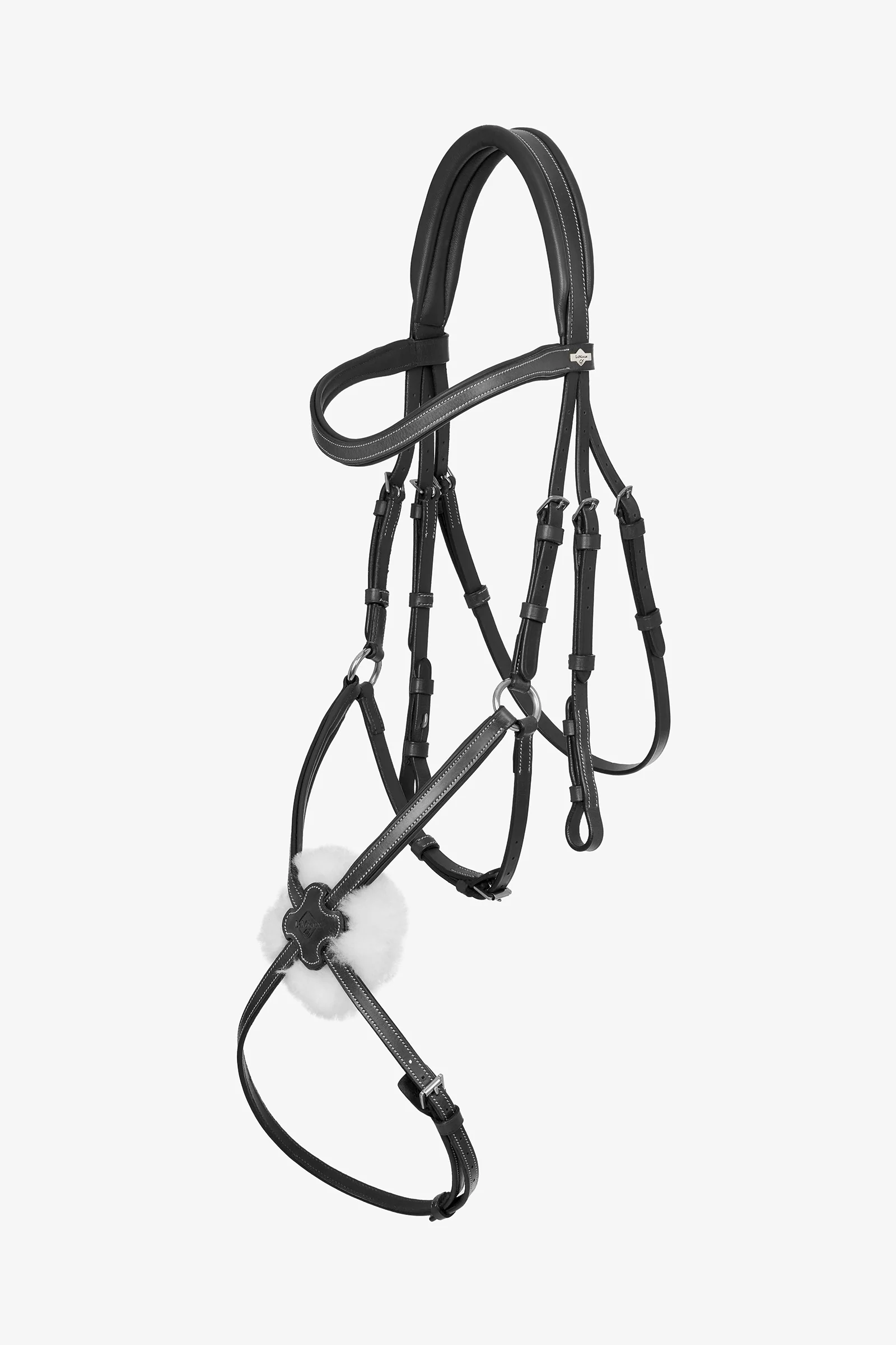 Arika Grackle Bridle Black/Silver F
