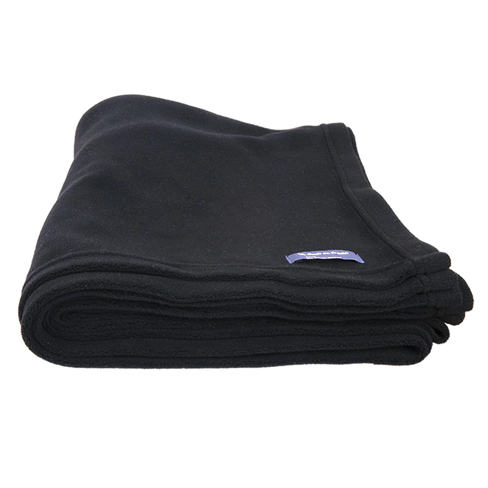 Blanket Fleece Black 120x125