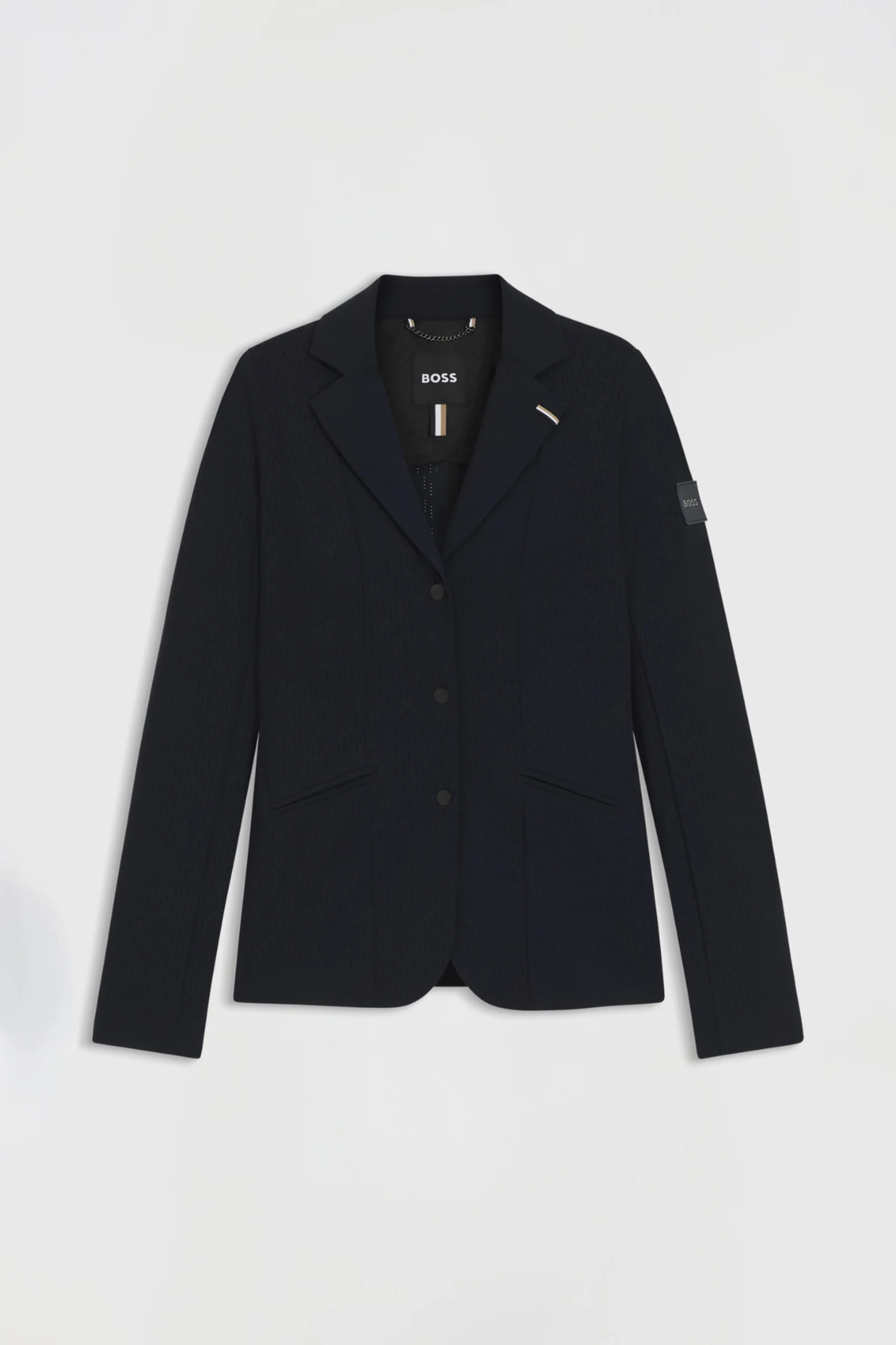Boss Alina Womens Forato Show Jacket Sky Captain XS