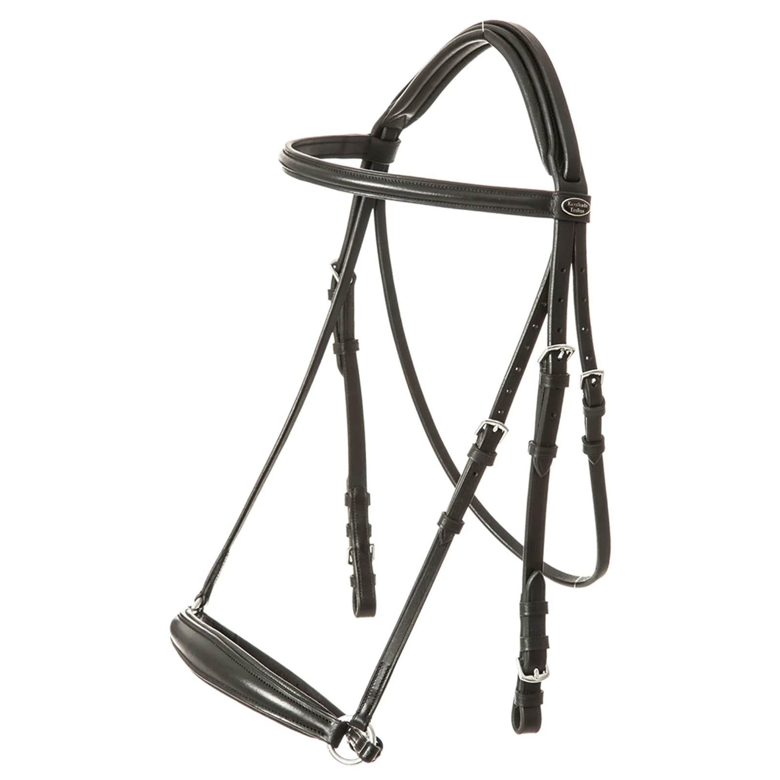 Bridle Line Ecoline, drop noseband Black SHP