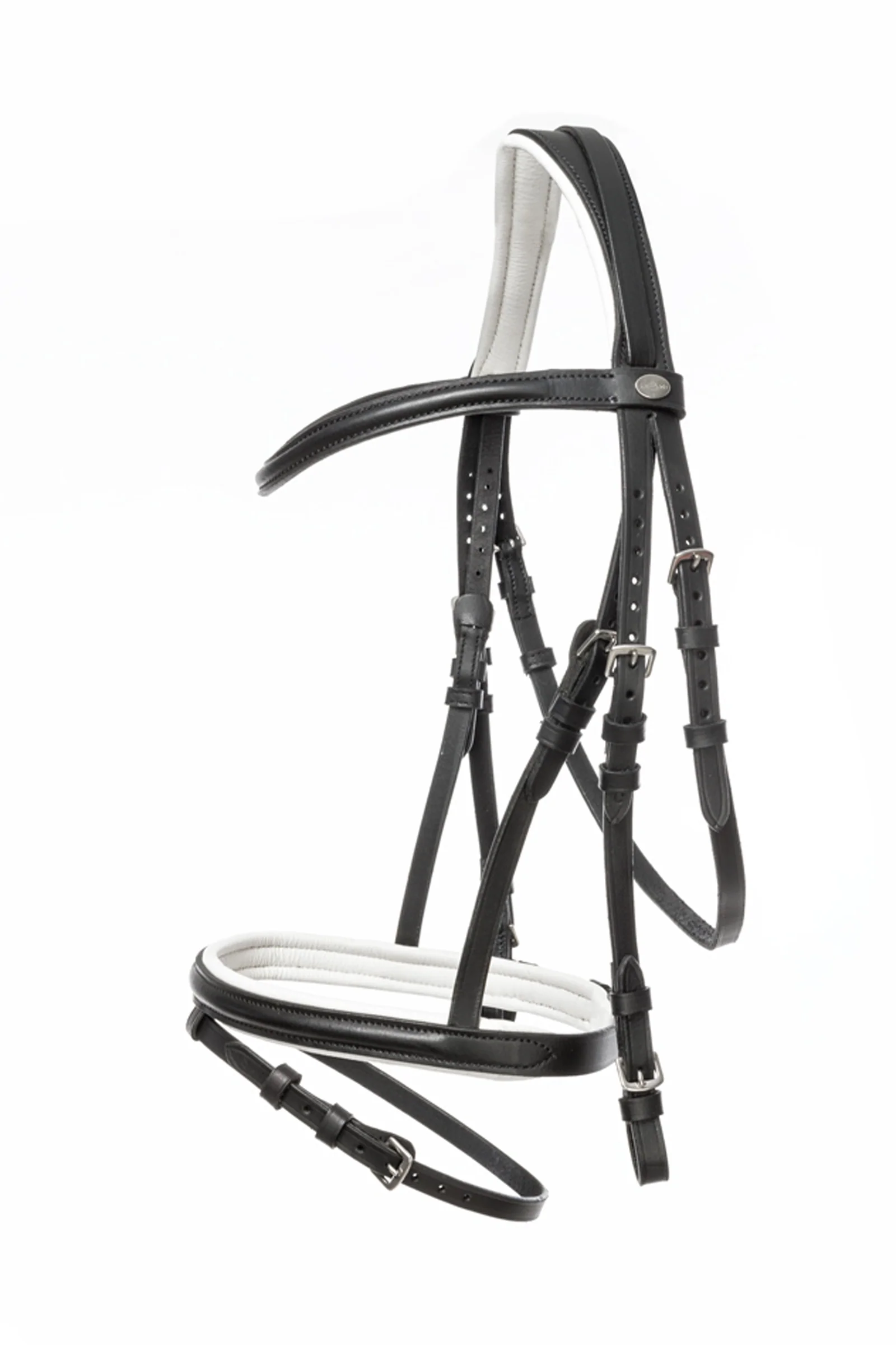 Bridle Quentin Ecoline, flash noseband Black/White P