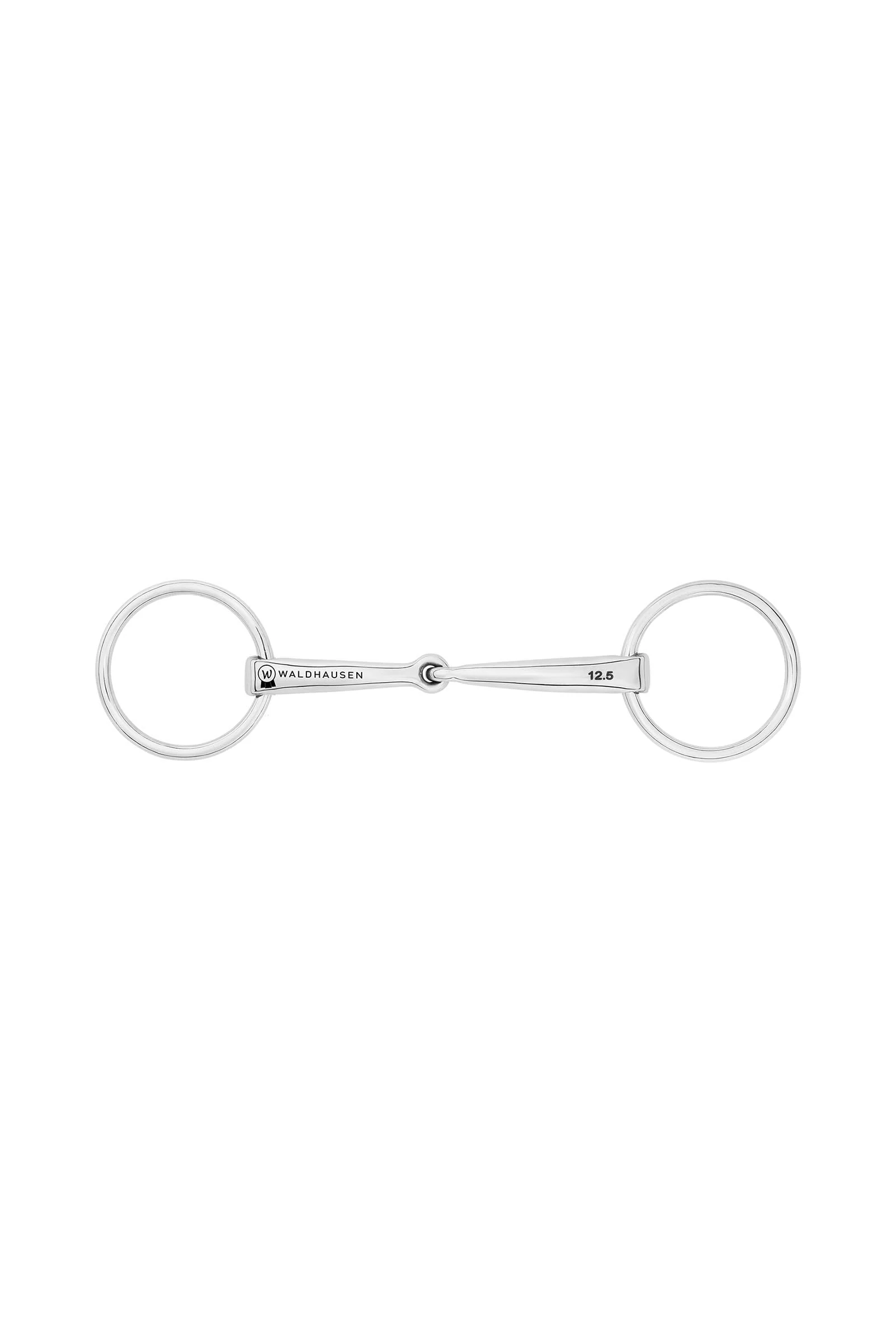 Bridoon, Double Jt., Stainless St., 14 mm No Color 135 mm