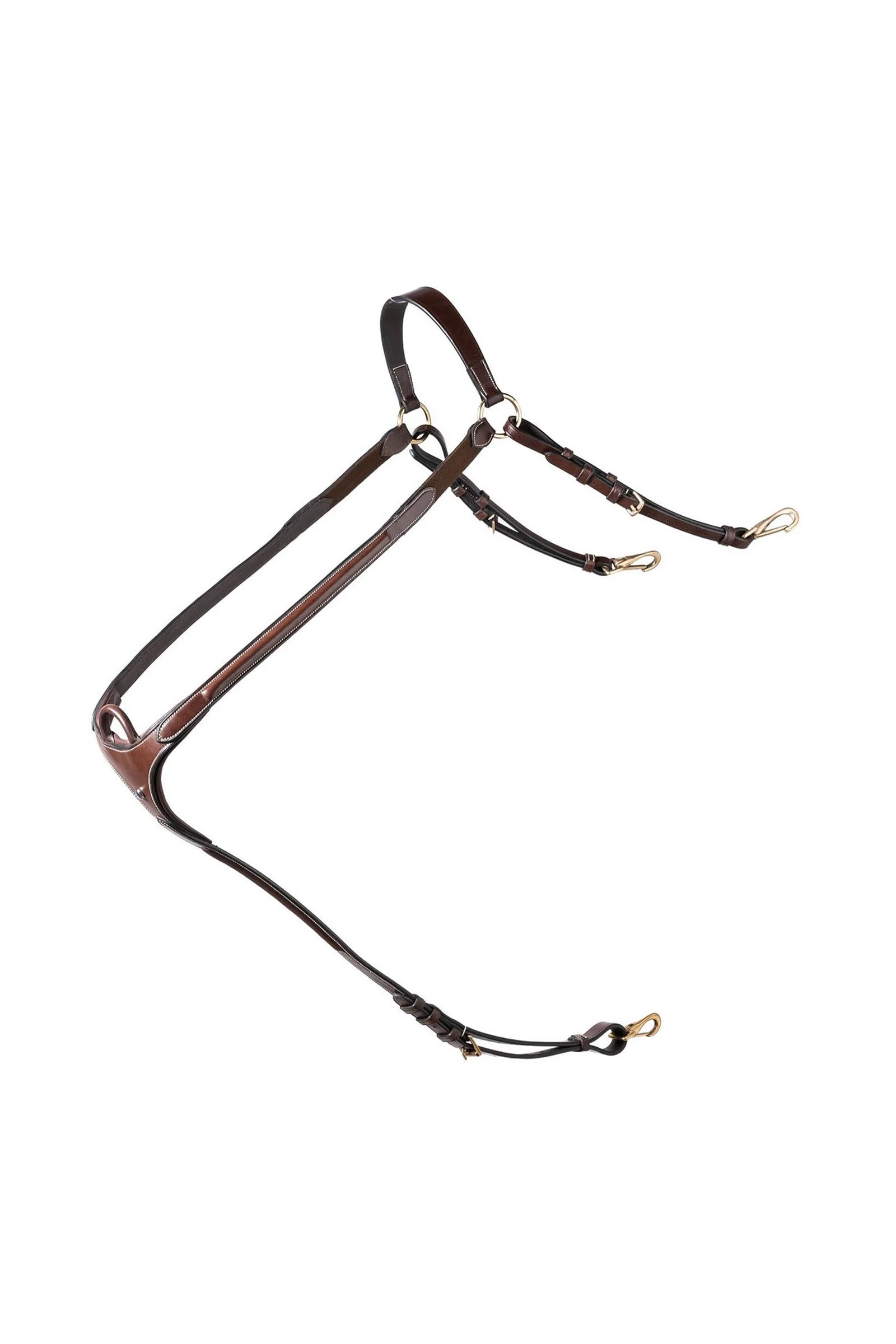 Brussels Bridge Breastplate Brown/Gold C