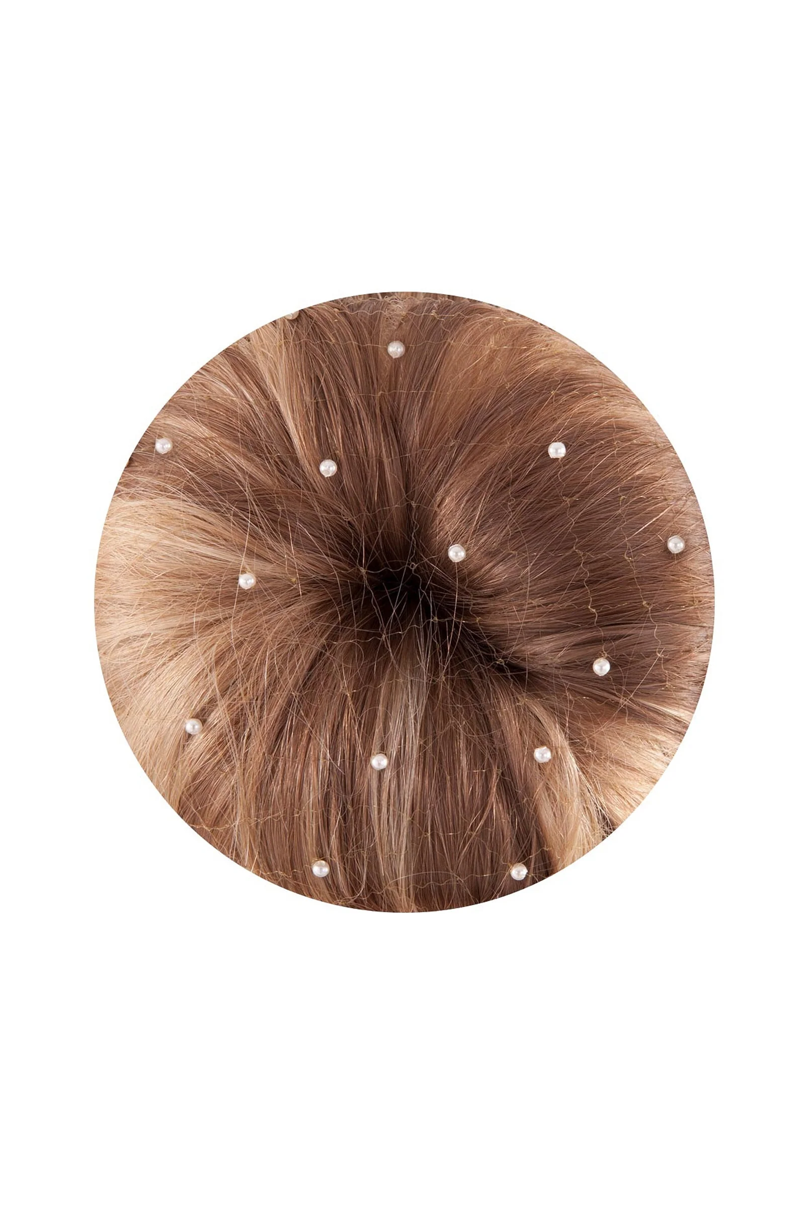 Bulb Hair Net (Set of 2) White One Size