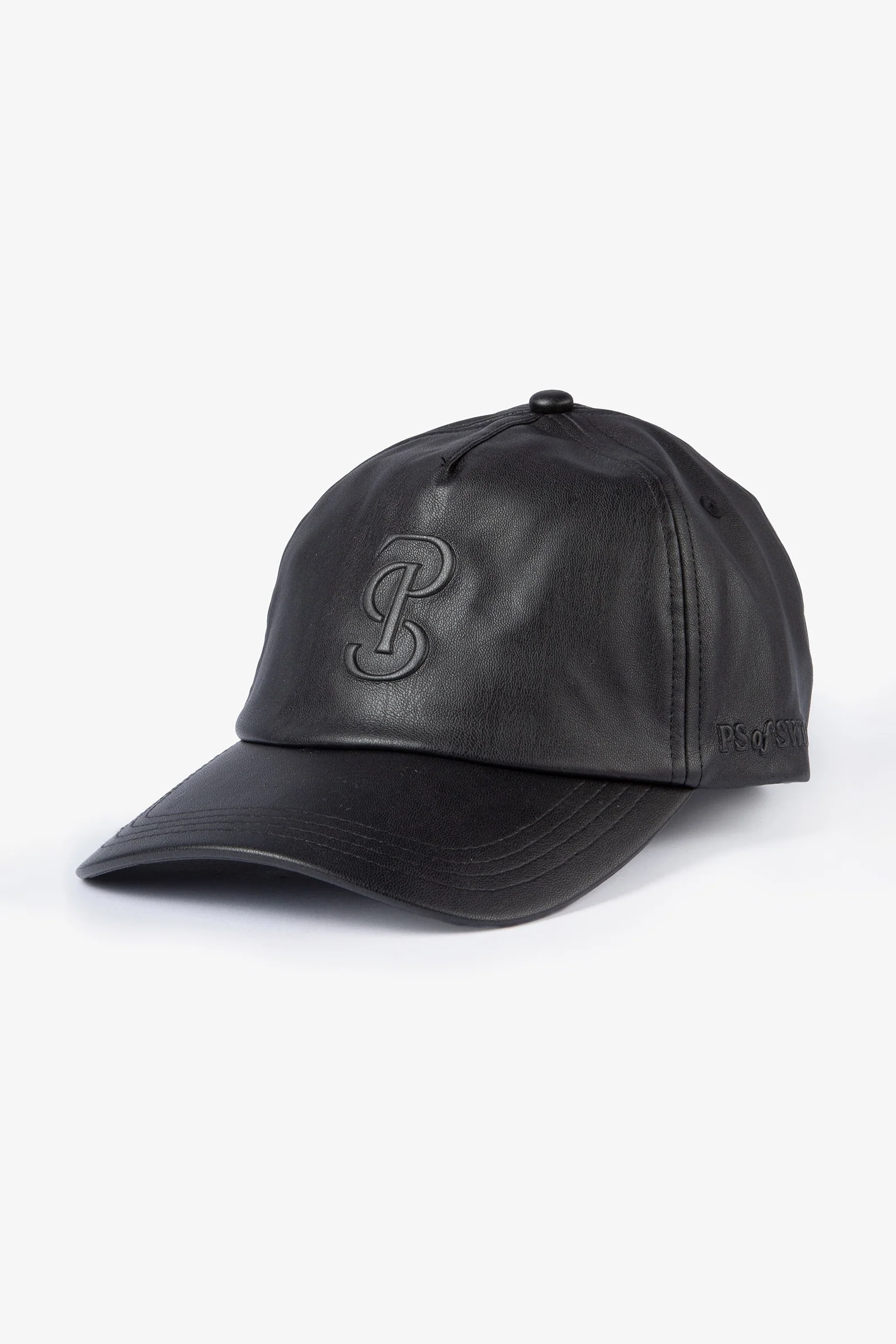 Caitlyn PU Cap Black One Size