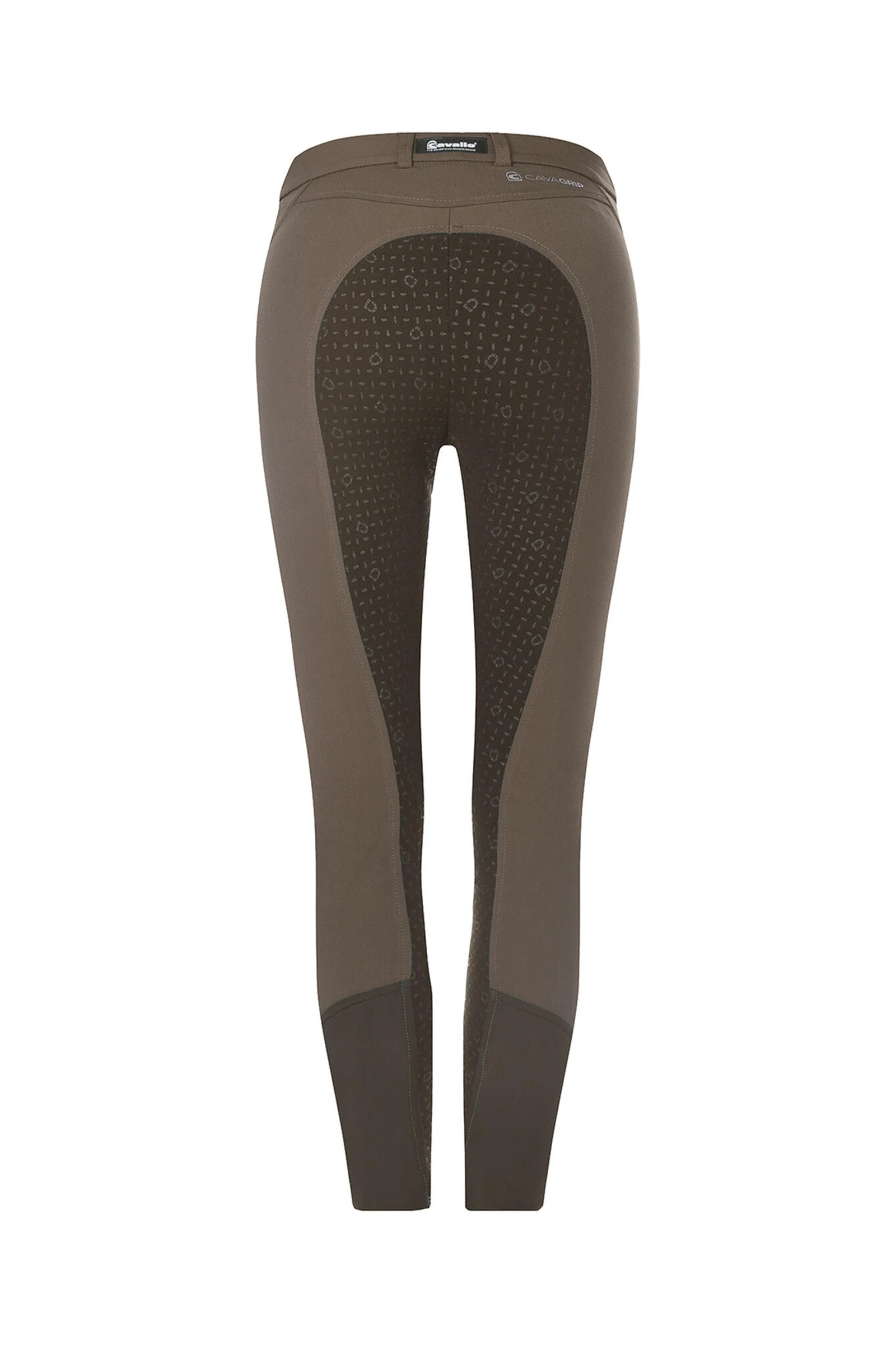 CAVALCAJA Grip Women's Full Seat Breeches Porcini Brown/ Espresso Dark Brown 8