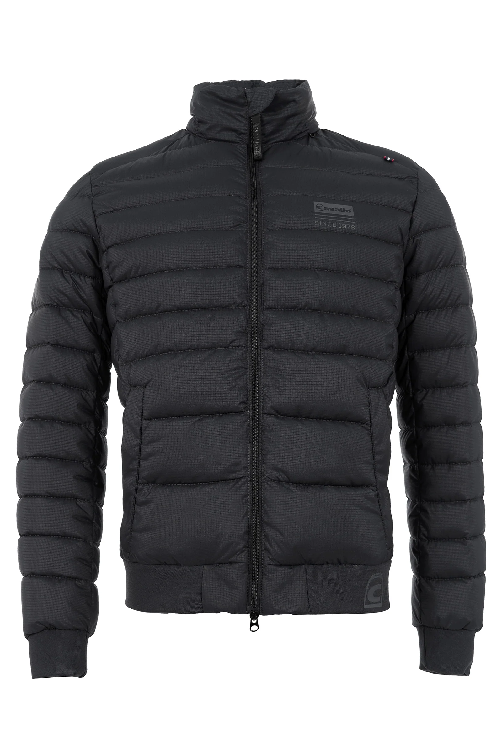 CAVALENZO Mens´s Quilted Jacket Black L