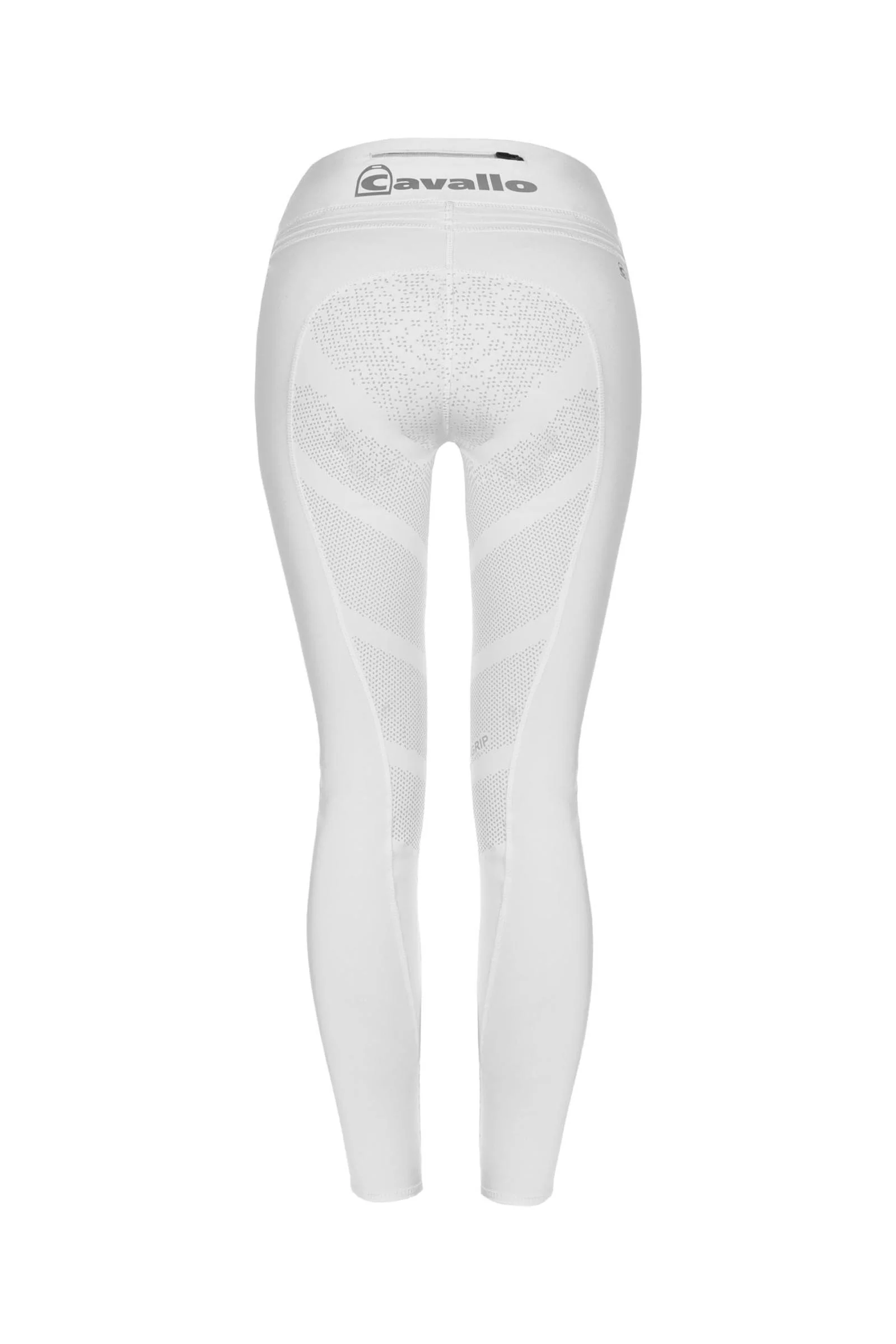CAVALLIN Women´s Fullgrip Competition Riding Tights White 16