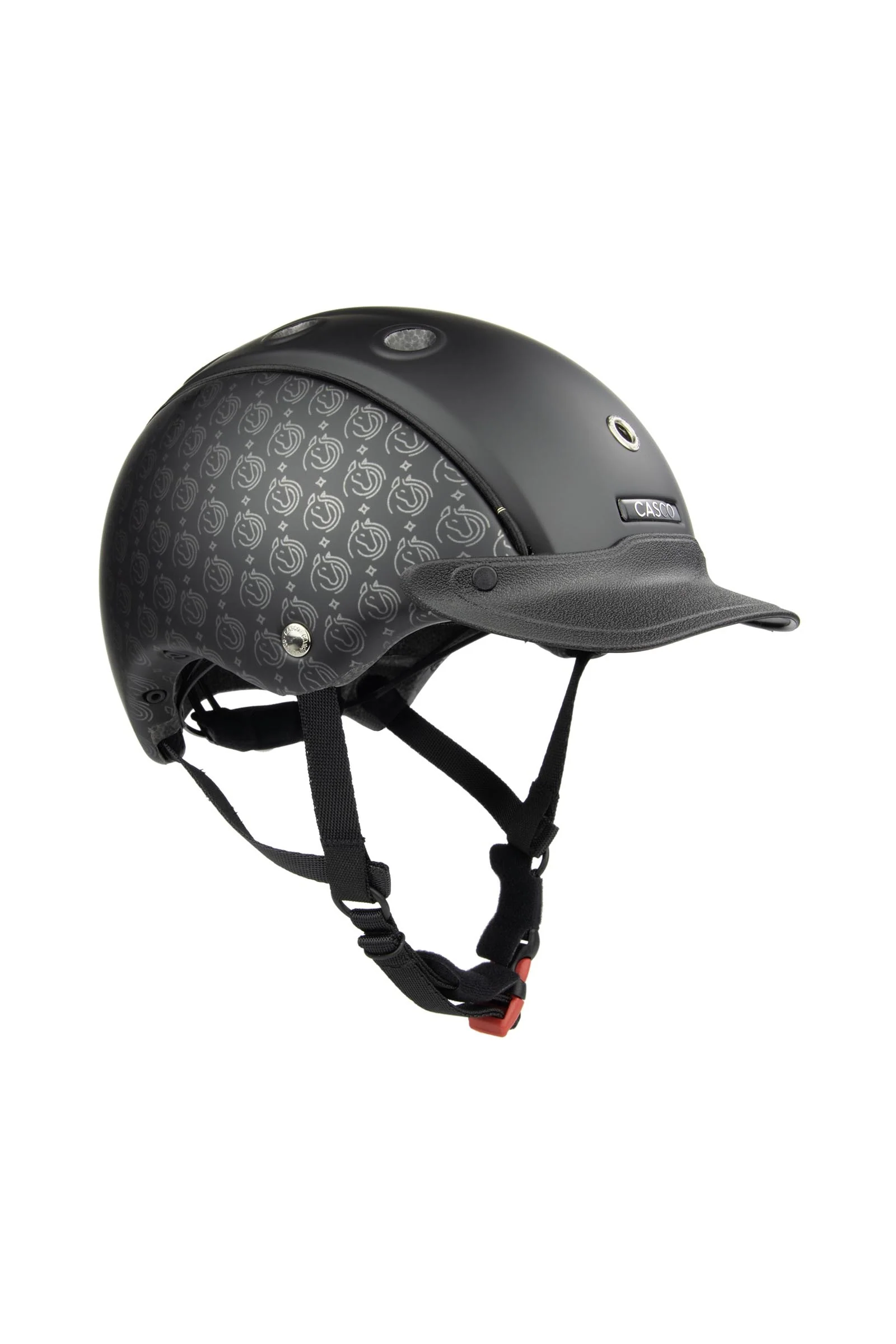 Choice Starlit Kids´ Riding Helmet Black Print 52-56