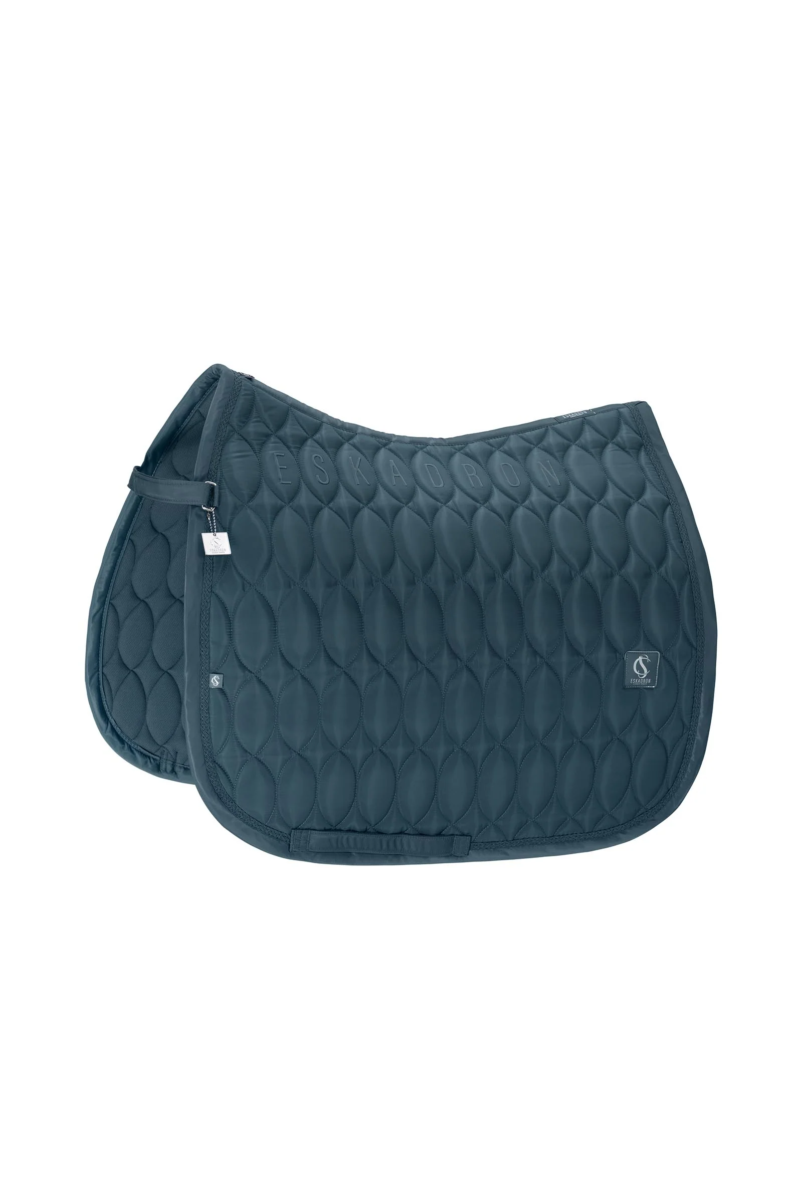 Classic Sport SS26 Highgloss Emblem Dressage Saddle Pad Ocean F