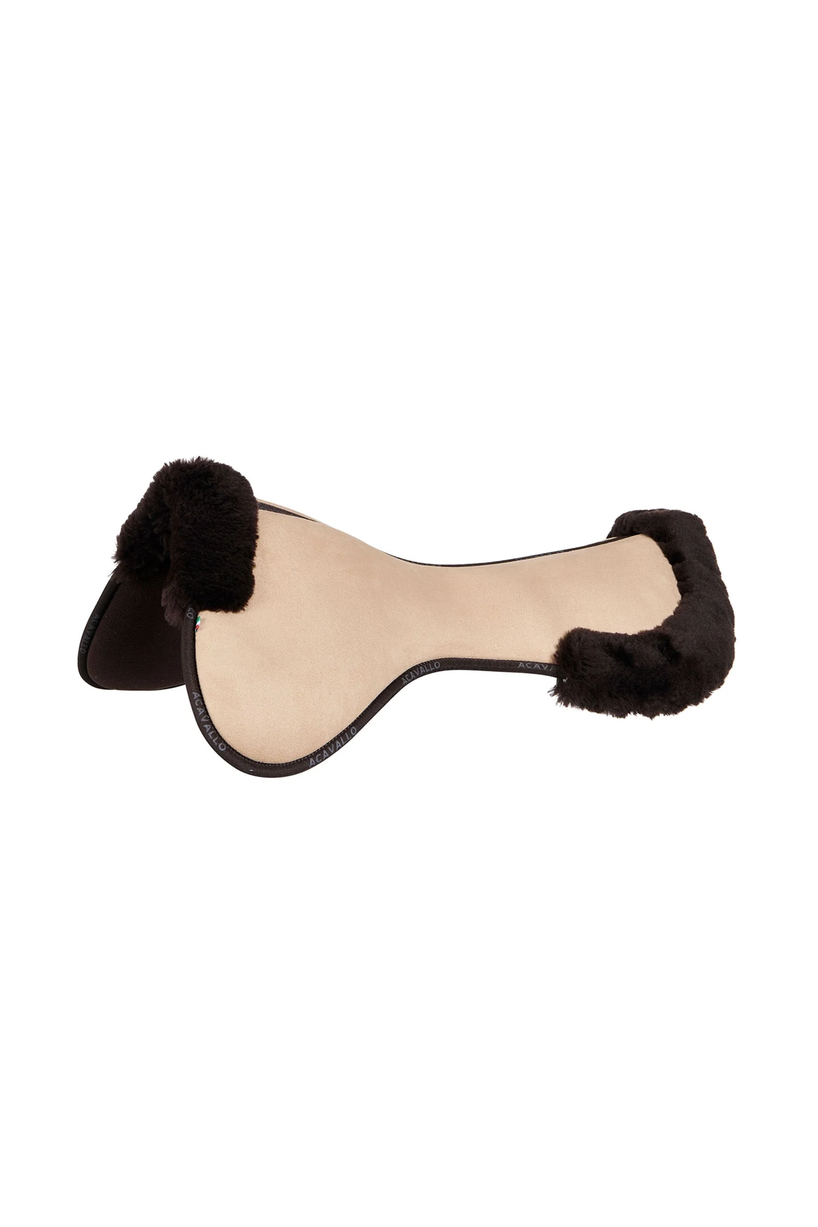 Close Contact Memory Foam Halfpad with Sheepskin LBR/CRYST One Size