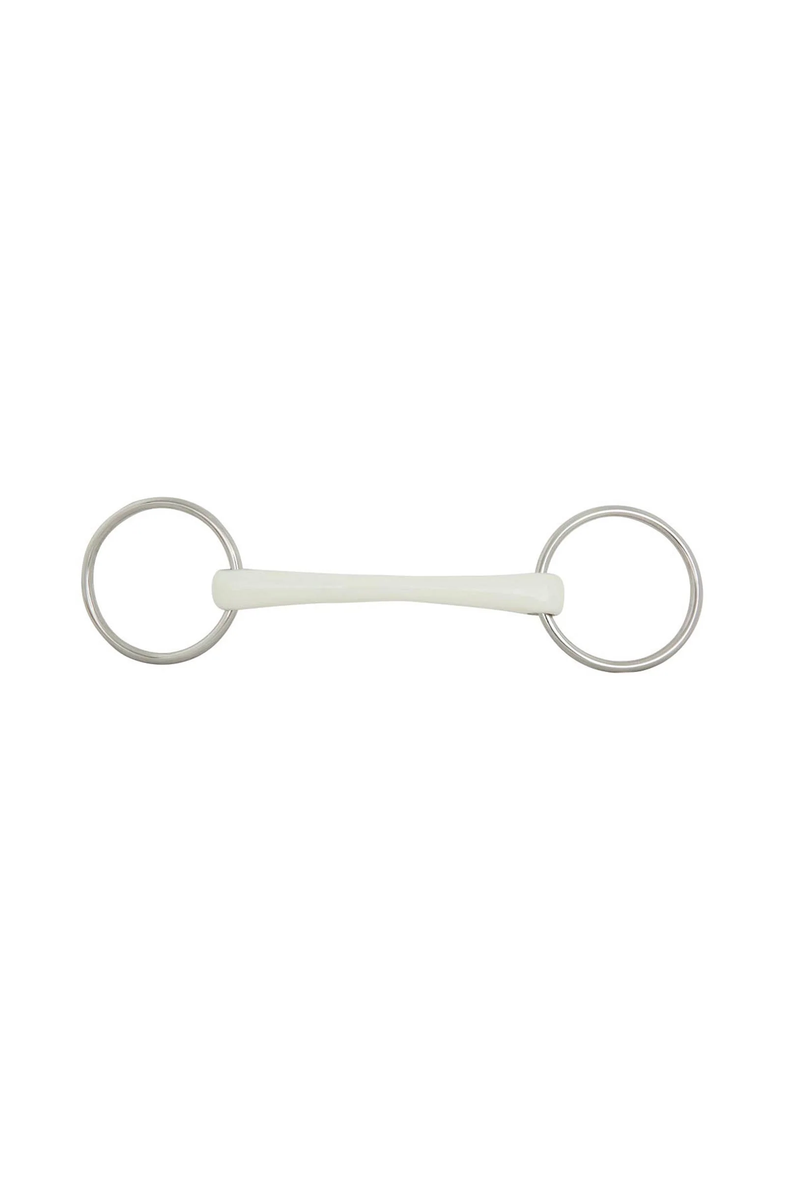 Combo Comfort Mullen Mouth Loose Ring Snaffle, 18 mm Silver 135 mm