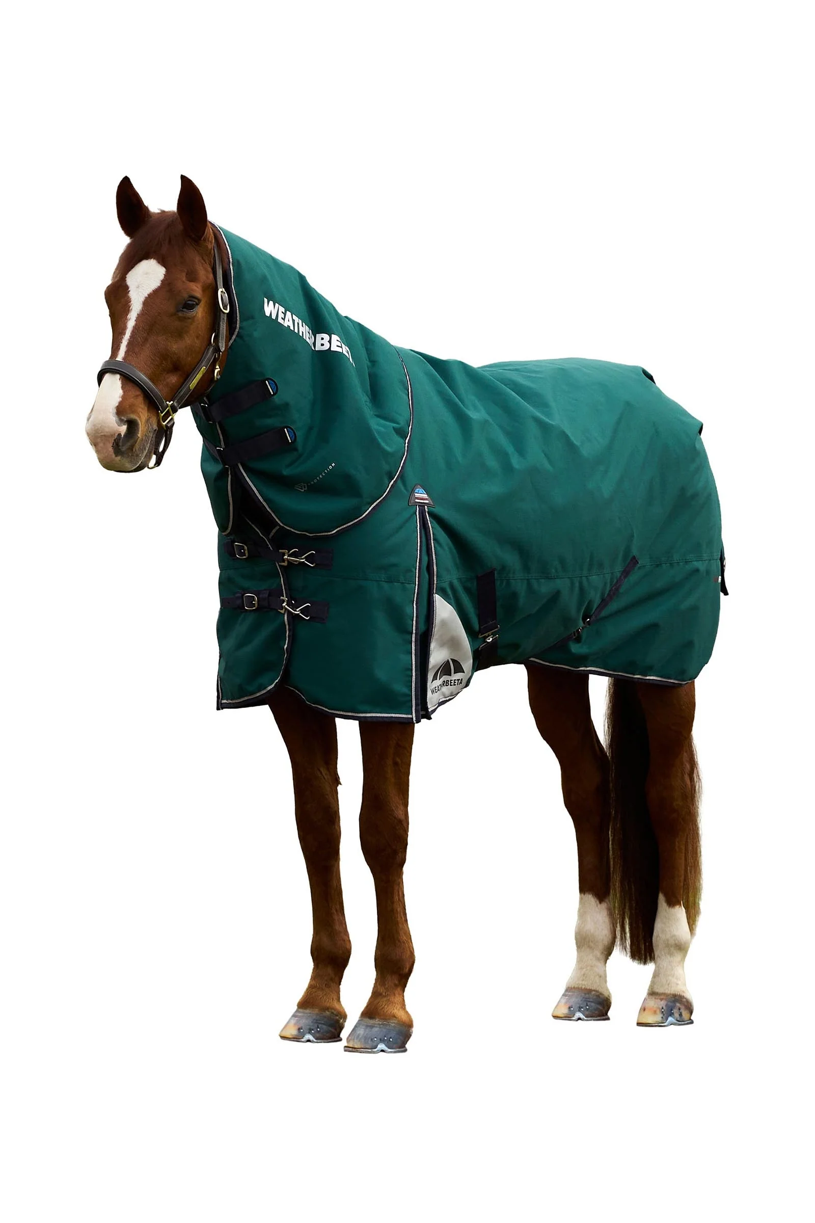 Comfitec Plus Dynamic Turnout Detach-a-Neck, 0 g Forest Green/Navy 155