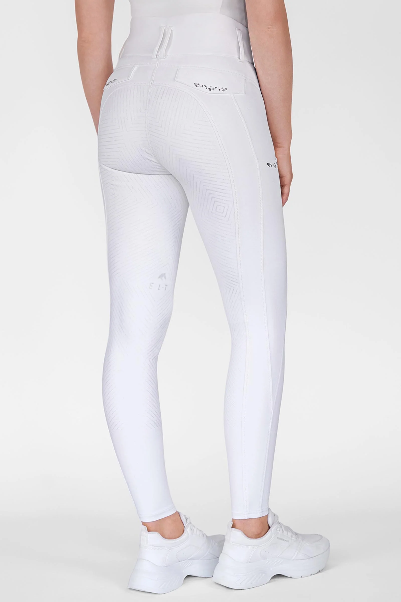 Comfort Ride Glam Women´s Breeches With Full Seat White 16