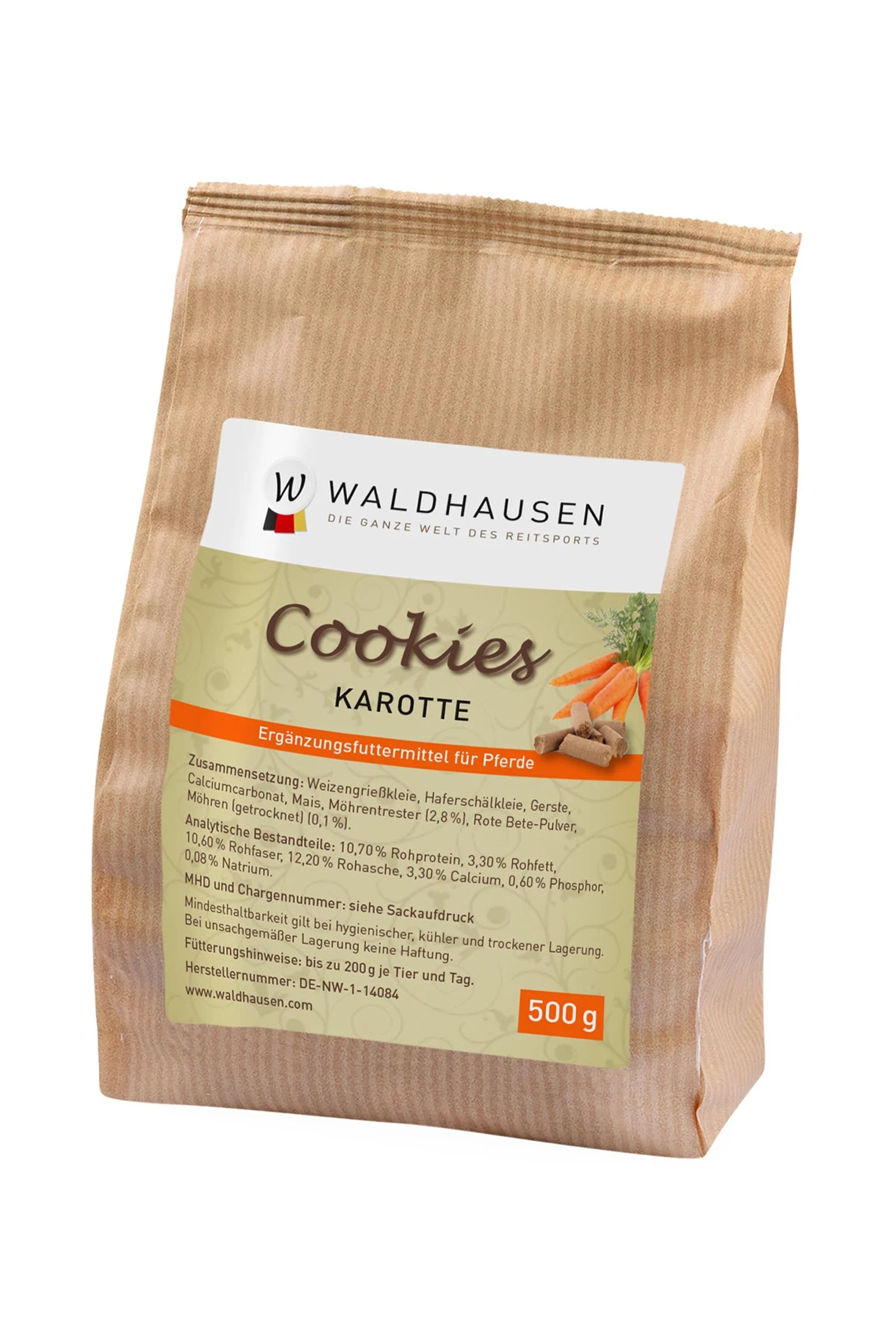 Cookies Carrot, 500 g No Color 500