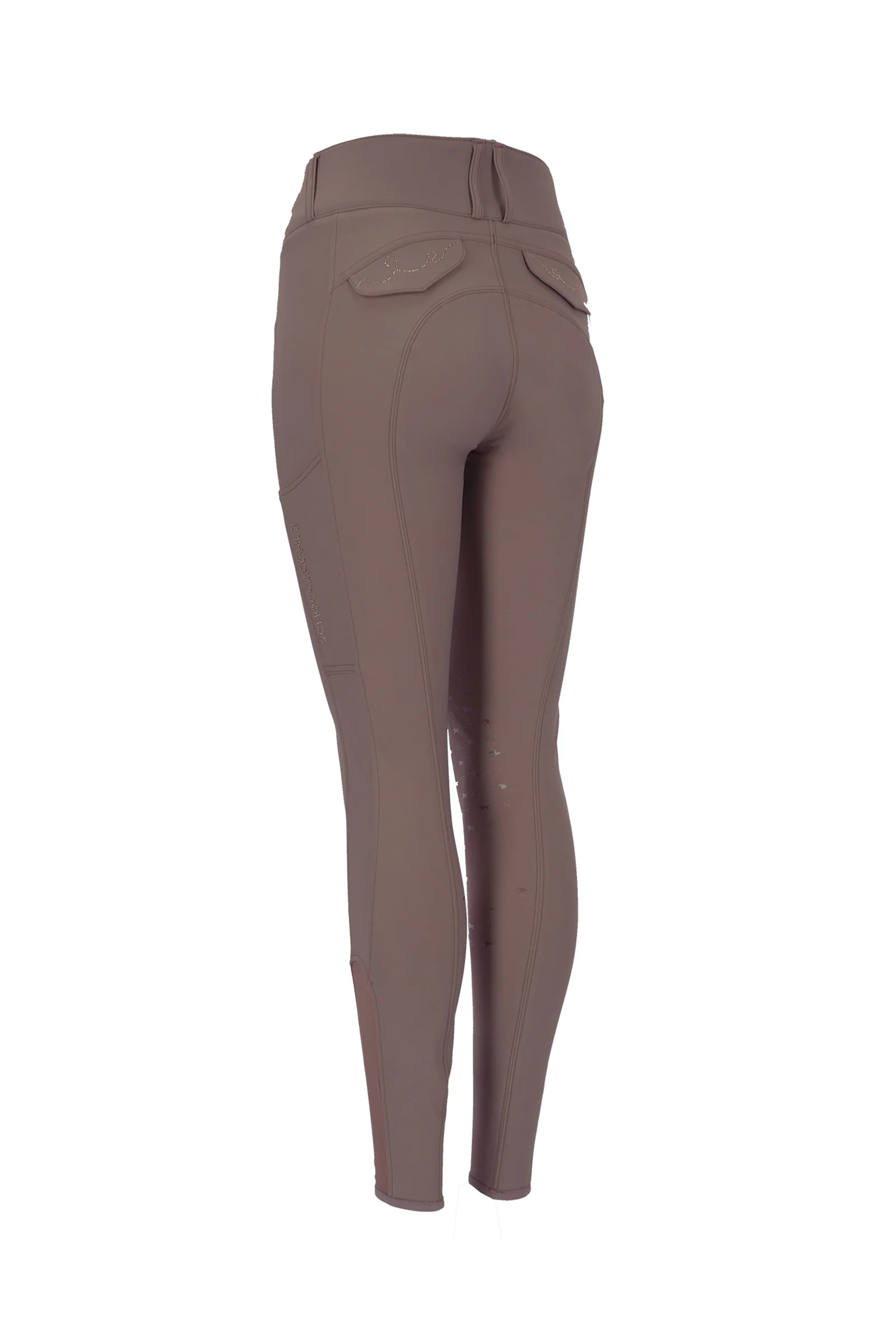 Darleen Women's Knee Patch Breeches Taupe 18