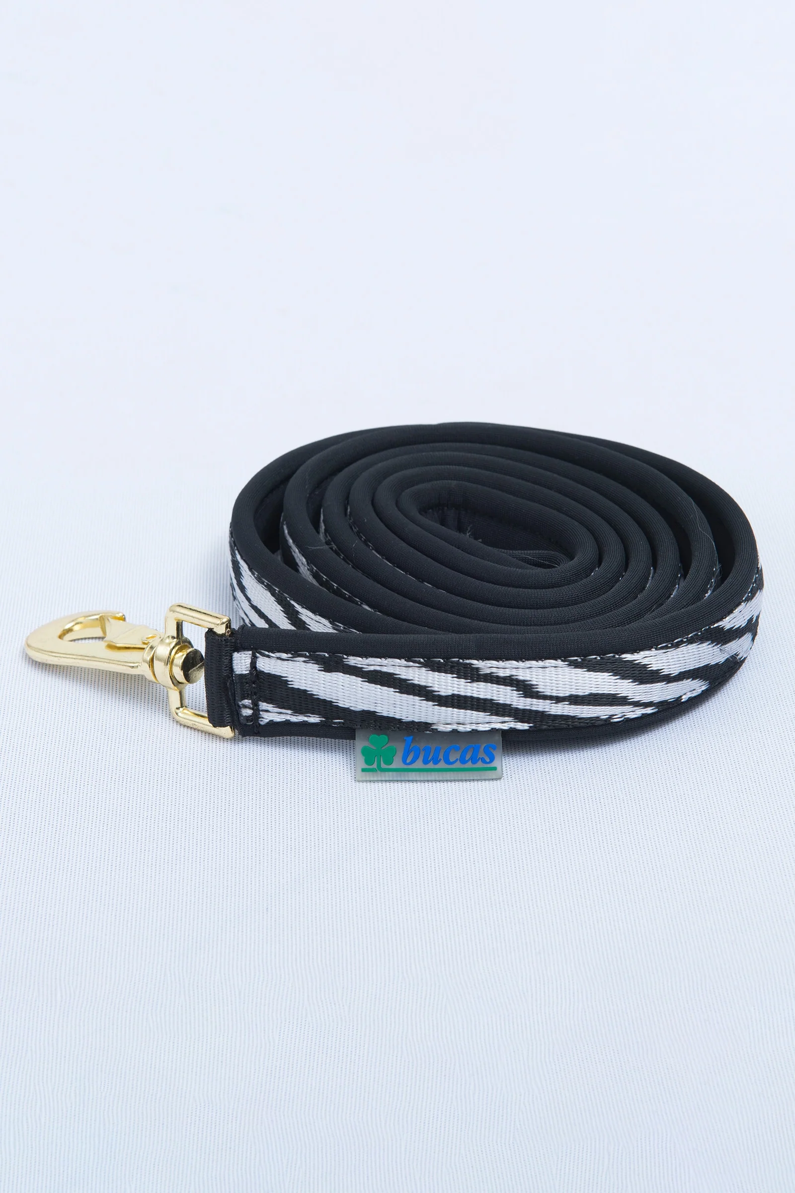 Dublin padded lead rein White/Black 1