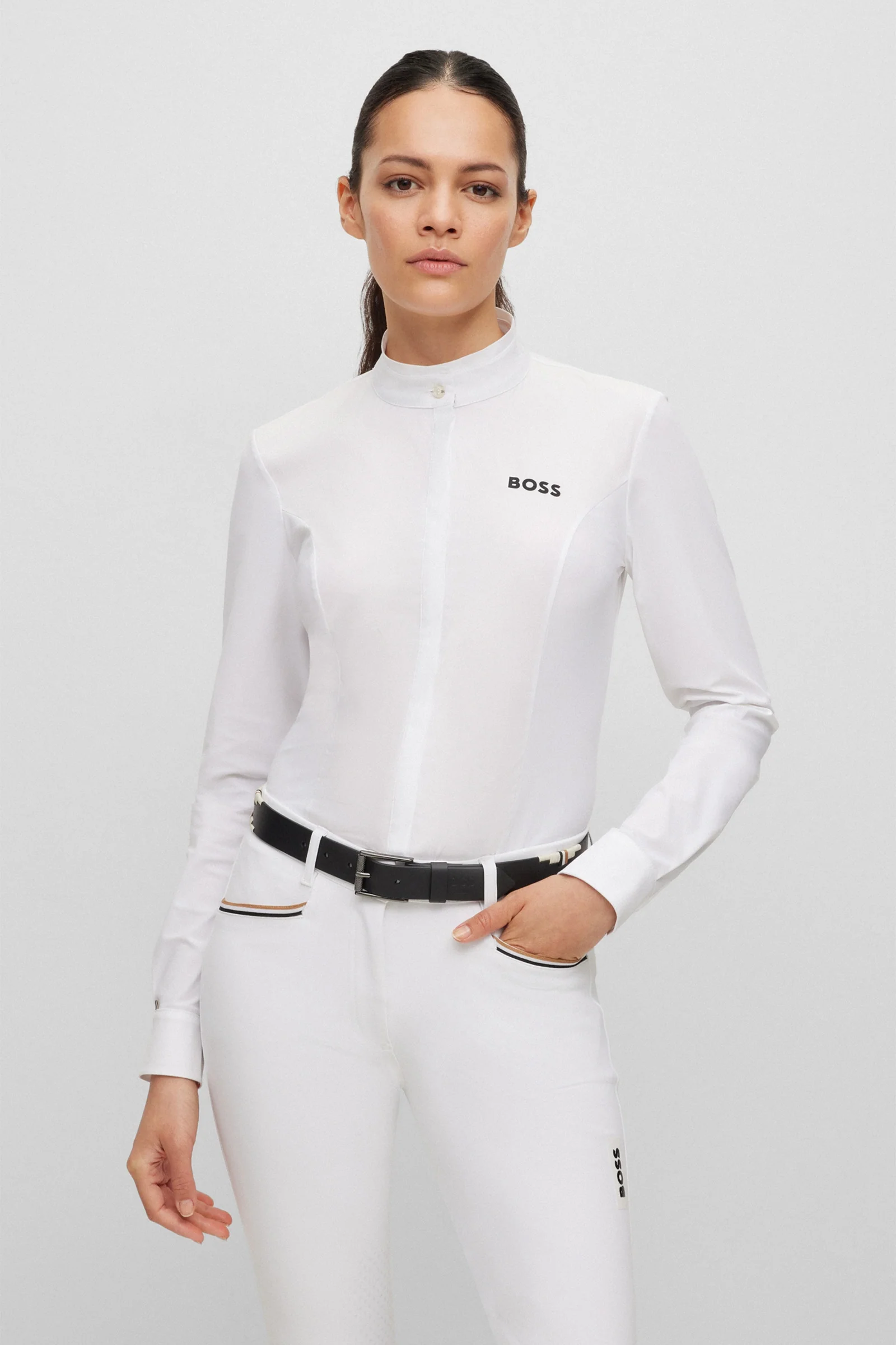 Emma Women's Show Blouse White M