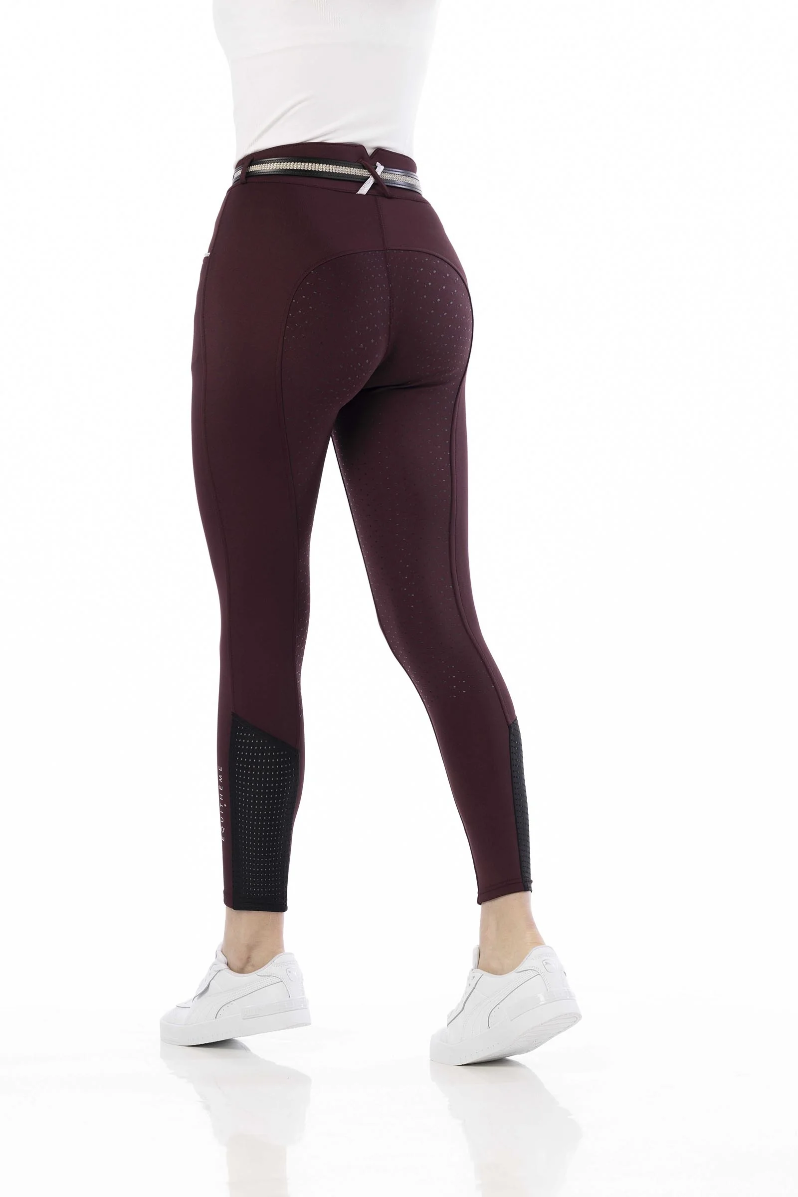 EQUITHÈME Claudine Women´s Breeches Burgundy 10
