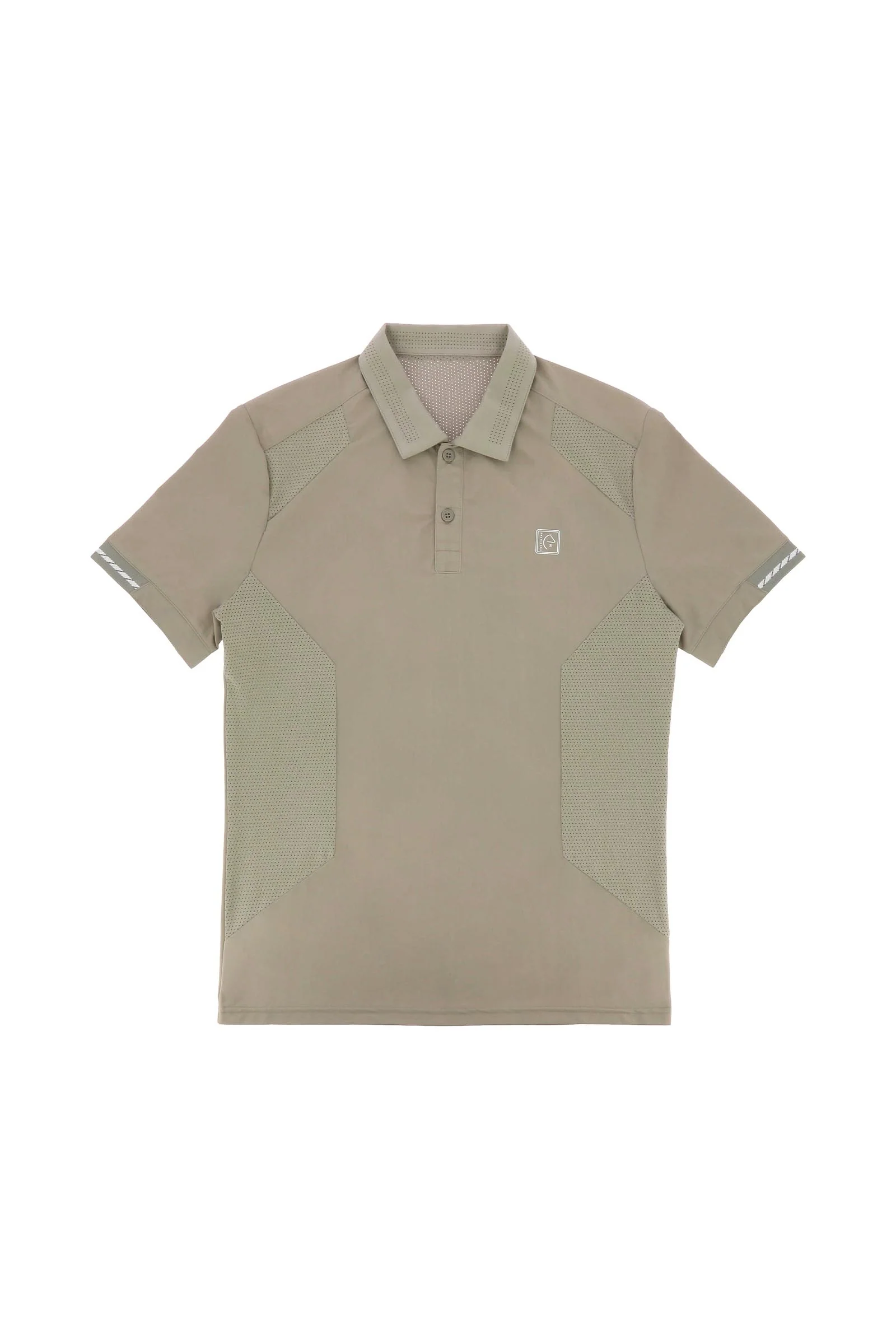 EQUITHÈME Eric Men´s Polo Shirt Taupe XXL
