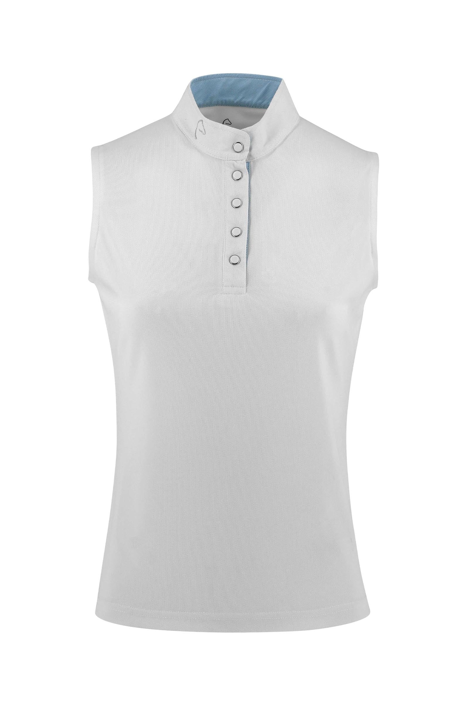 EQUITHÈME Molly Women´s Mesh Show Polo Shirt White S
