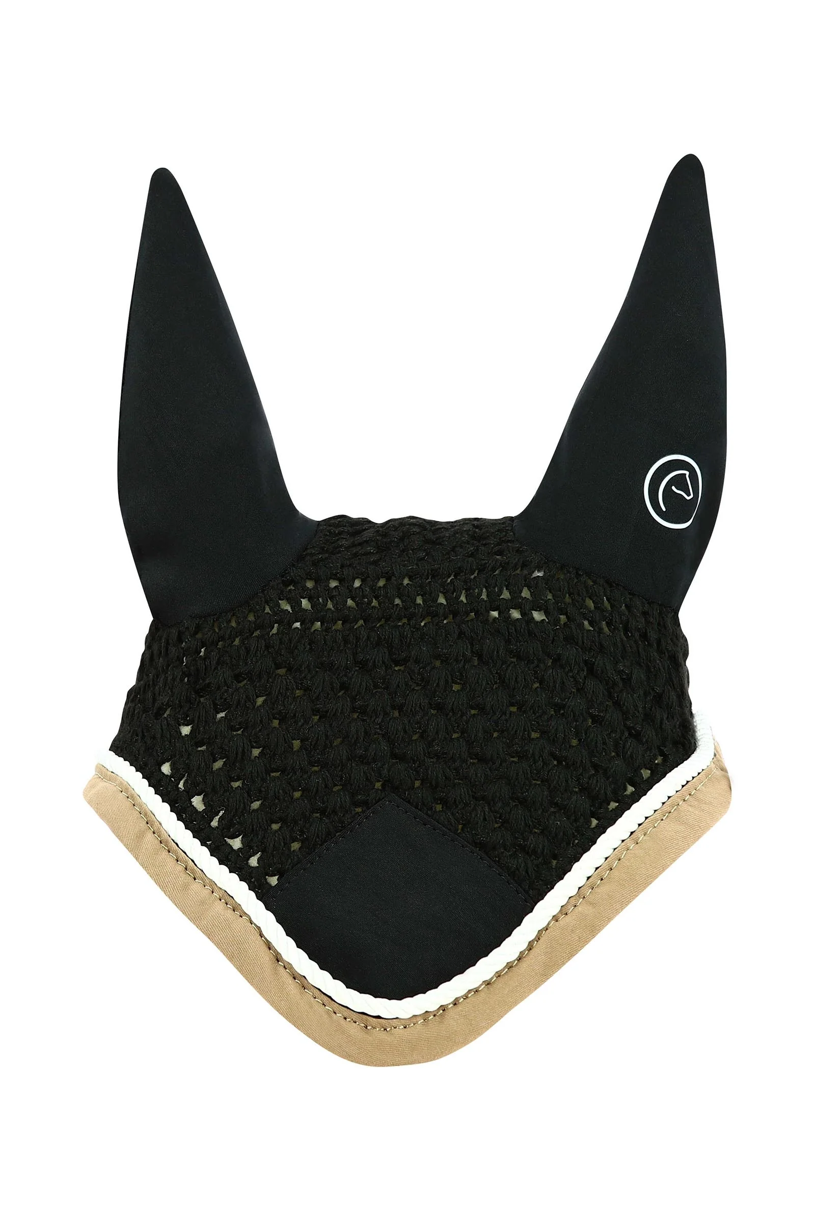 EQUITHÈME Polyfun Fly Mask Black P