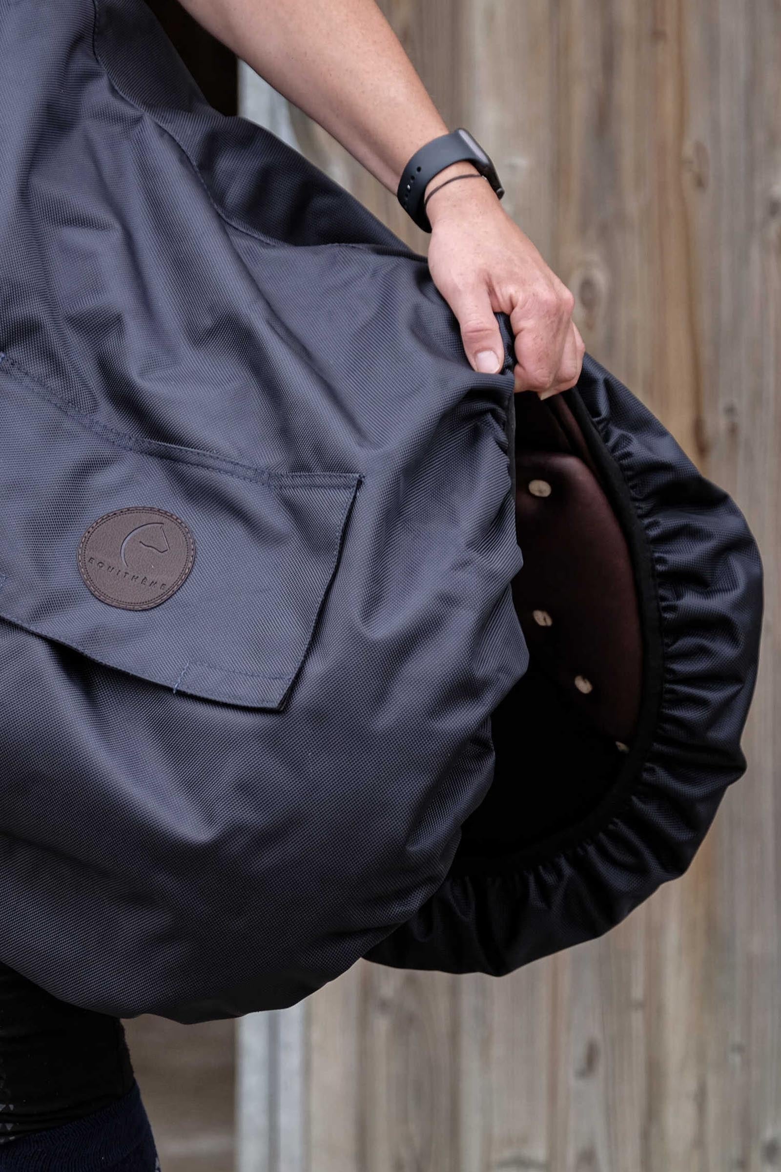 EQUITHÈME Premium Saddle Cover Navy One Size