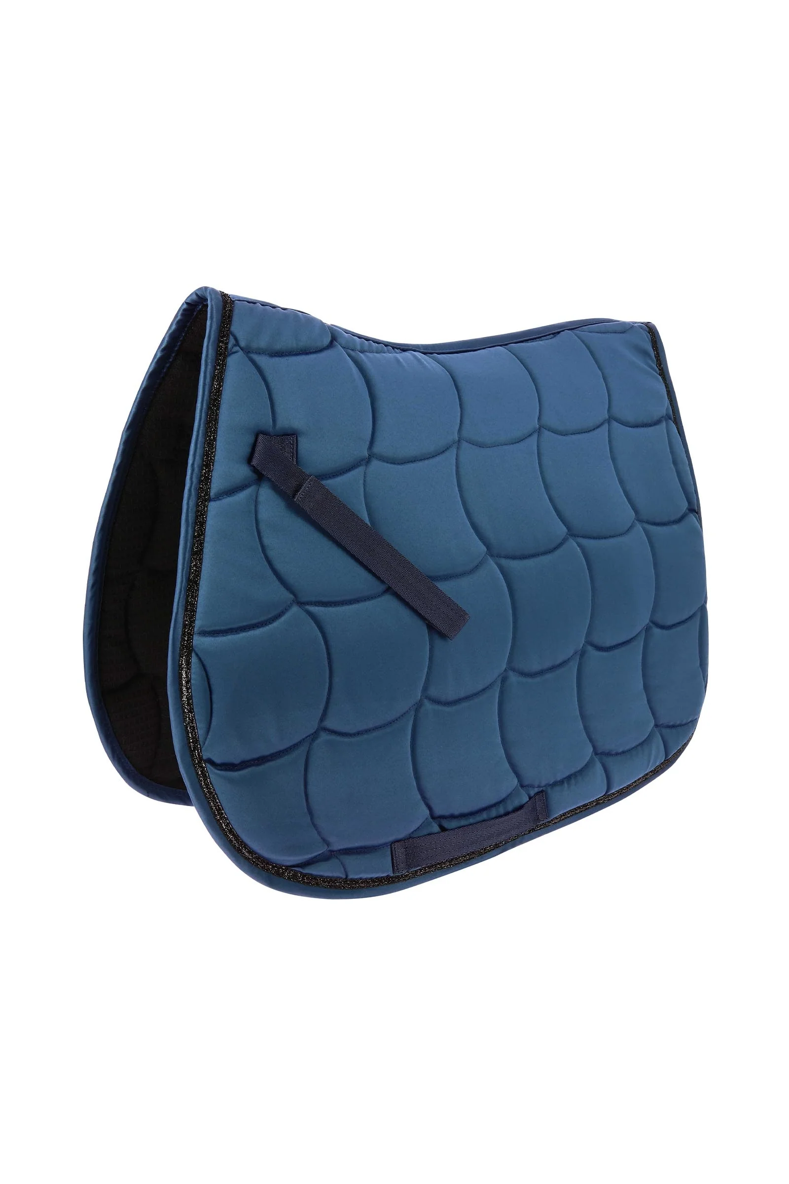 EQUITHÈME Satin All Purpose Saddle Pad Navy F