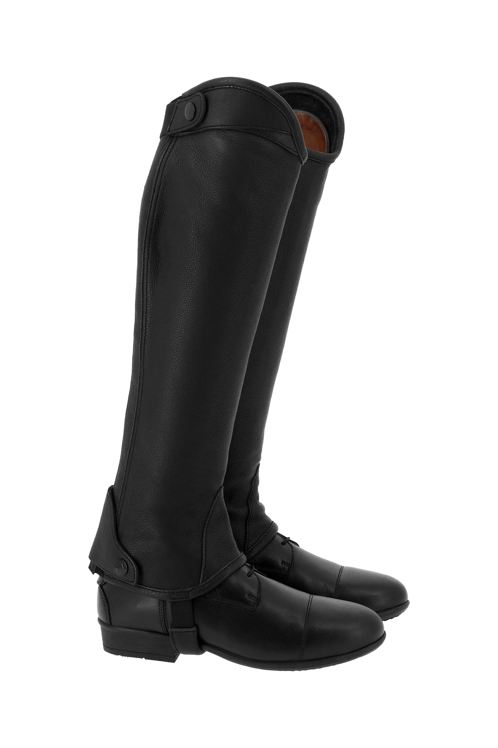 EQUITHÈME Select Half Chaps Black 00L-0-00R