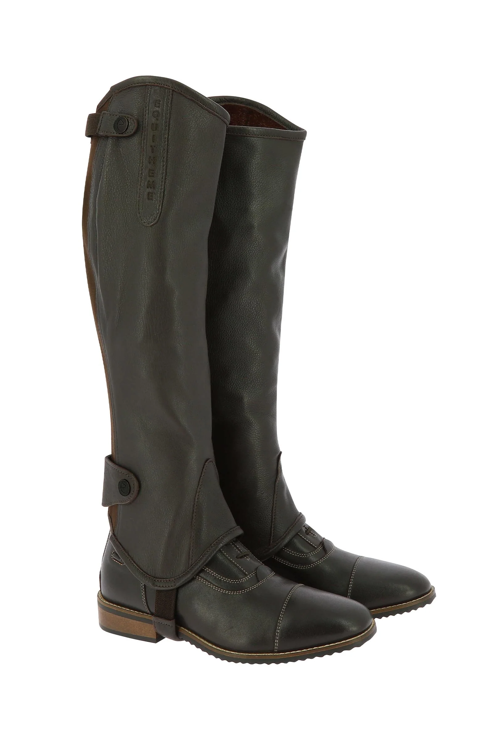 EQUITHÈME Soft Leather Minichaps Brown XXS-0-00R