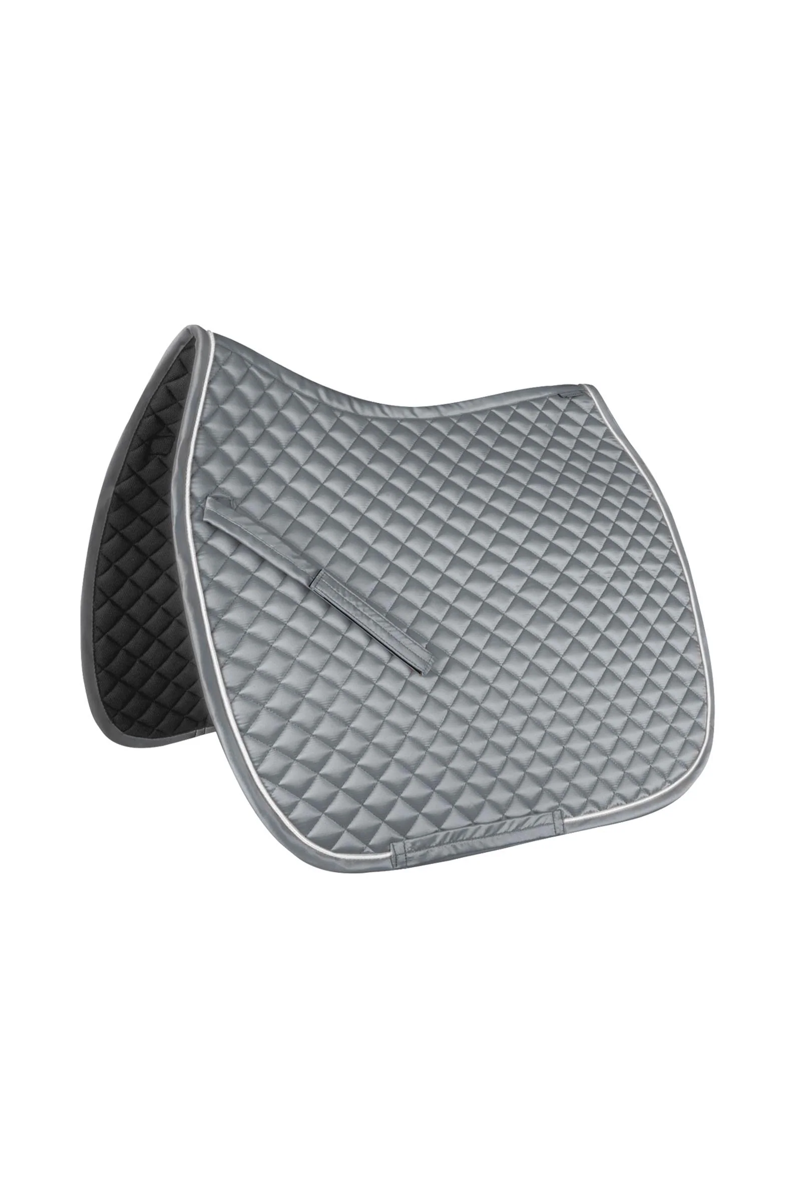 Felix Glam Dressage Saddle Pad Chrome Grey F