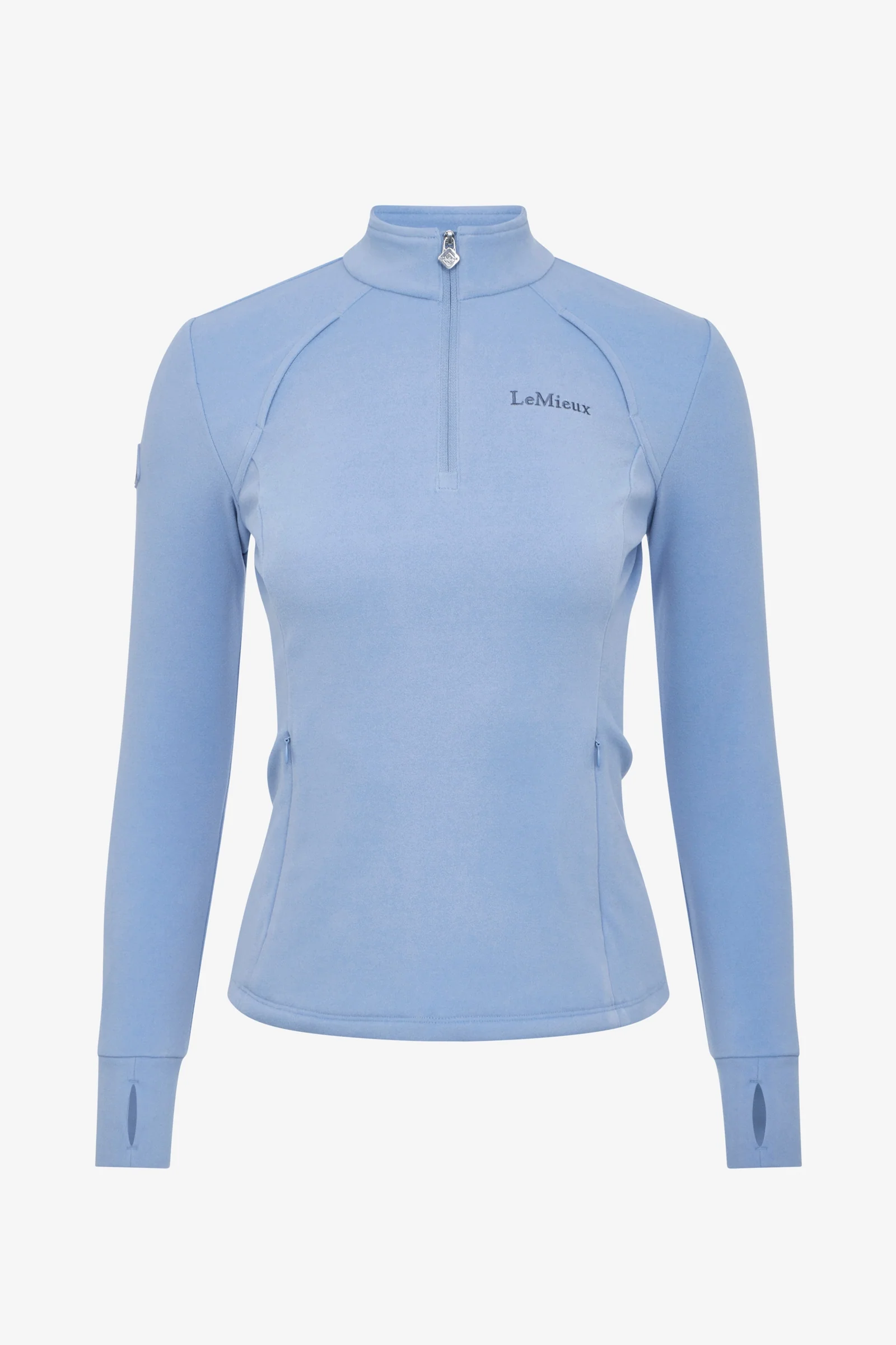 Frances Women´s Quarter Zip Fleece Powder Blue 12