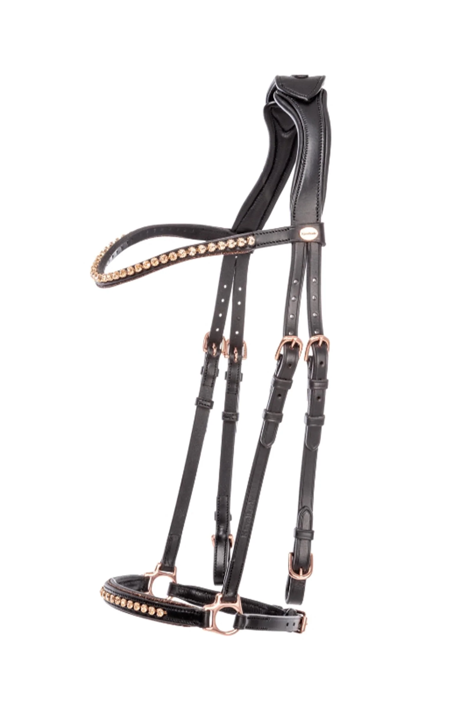 Freya Icelandic Bridle Black/Rosé S