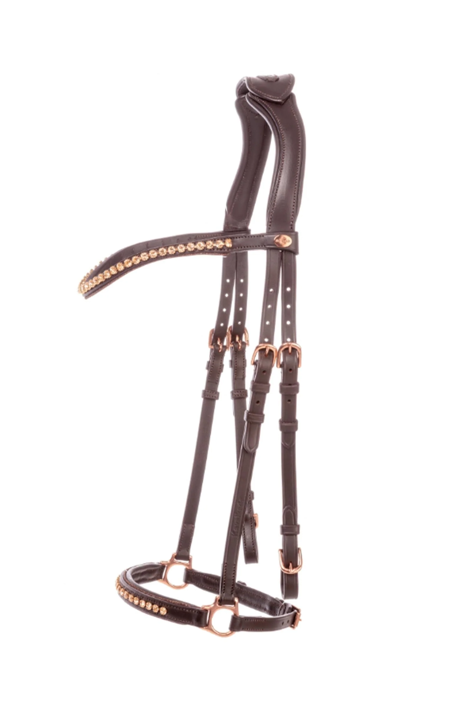 Freya Icelandic Bridle Brown/Rosé L