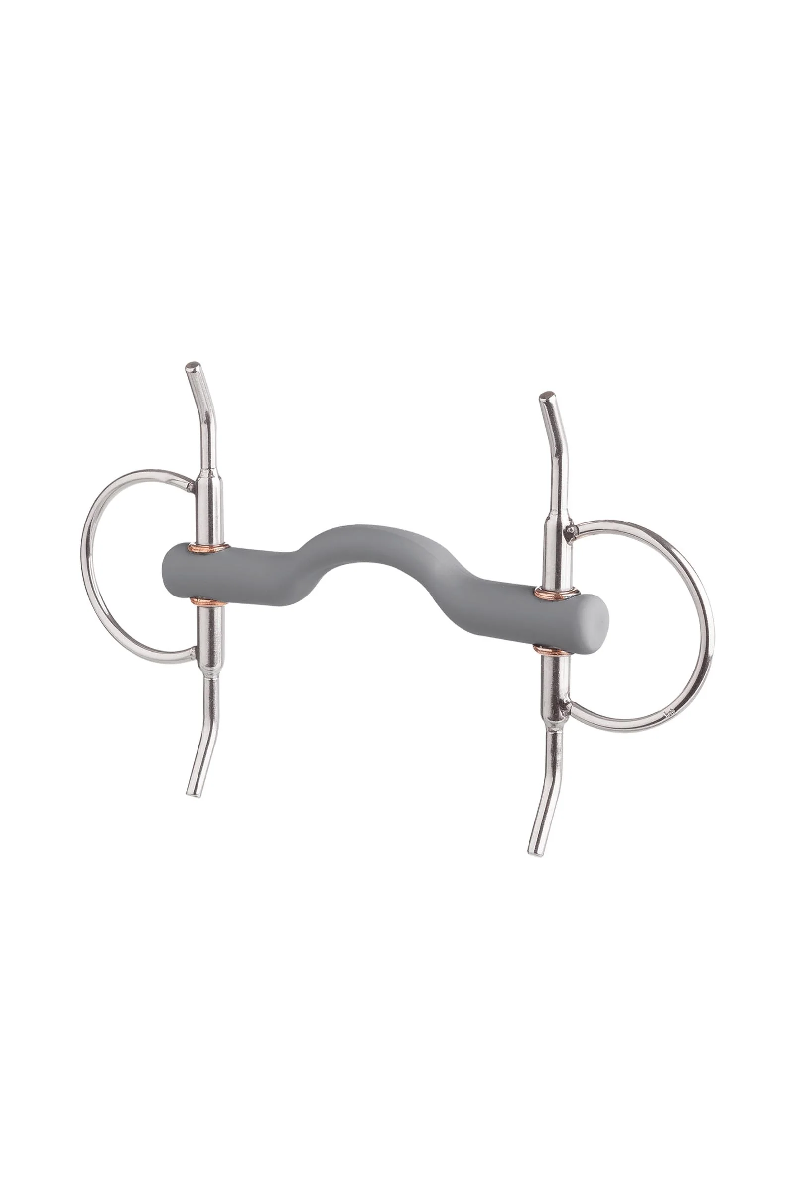 Full Cheek Bit, Tongue Port Snaffle, Hard No Color 130 mm