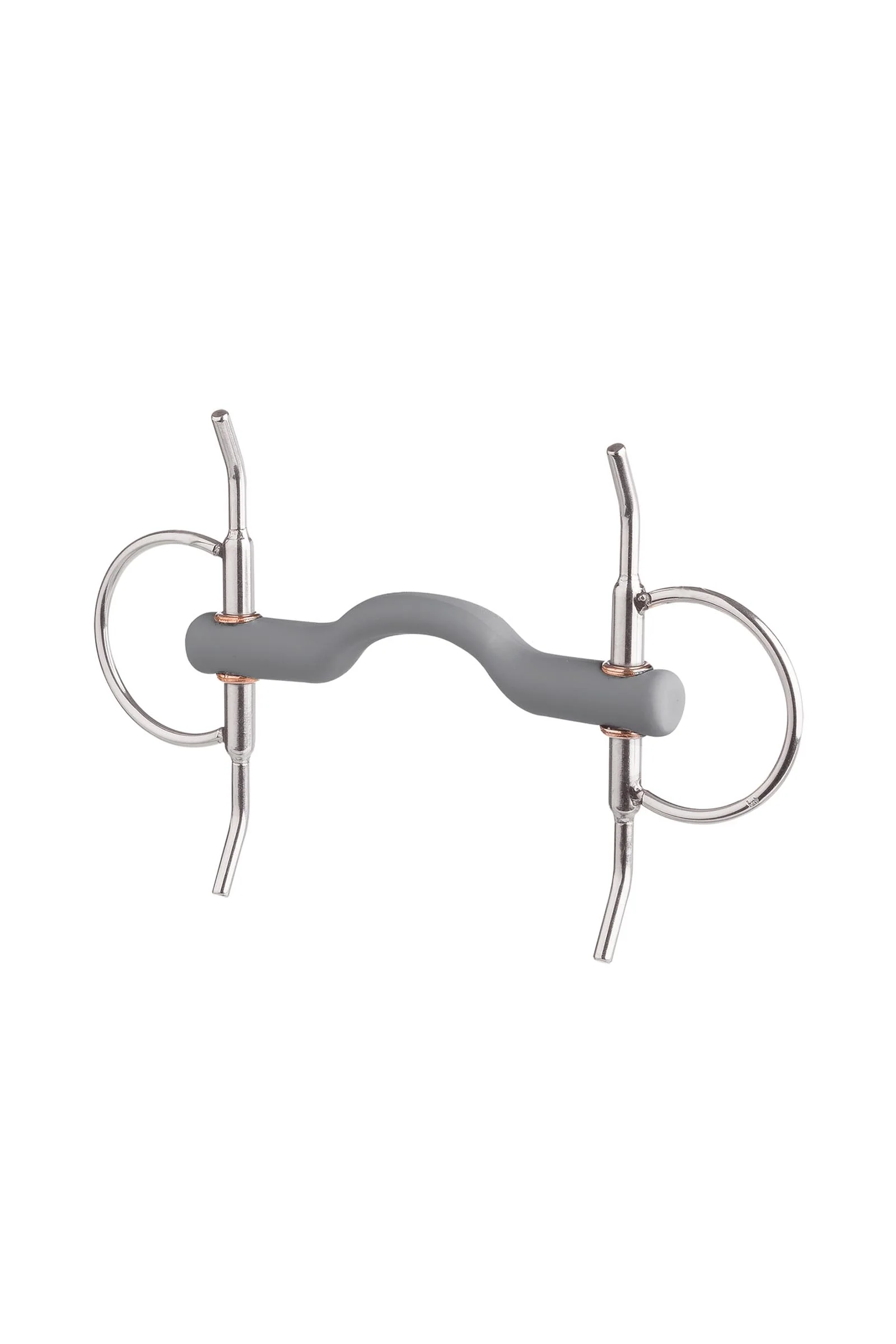 Full Cheek Bit, Tongue Port Snaffle, Soft 000 140 mm