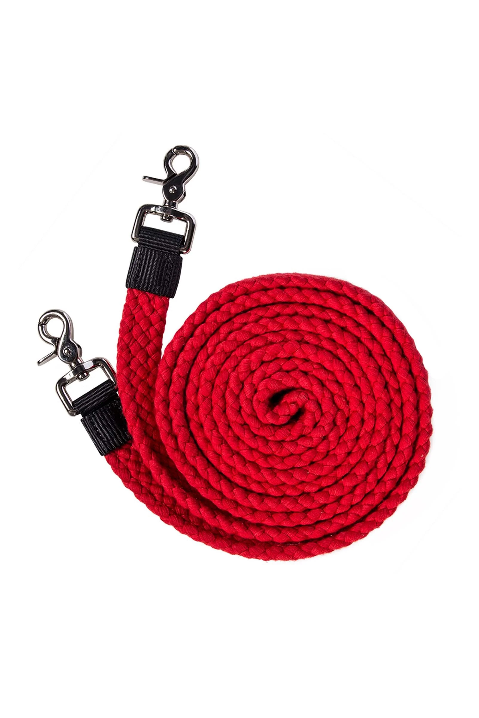 Gabi Flat Woven Cotton Reins Red One Size