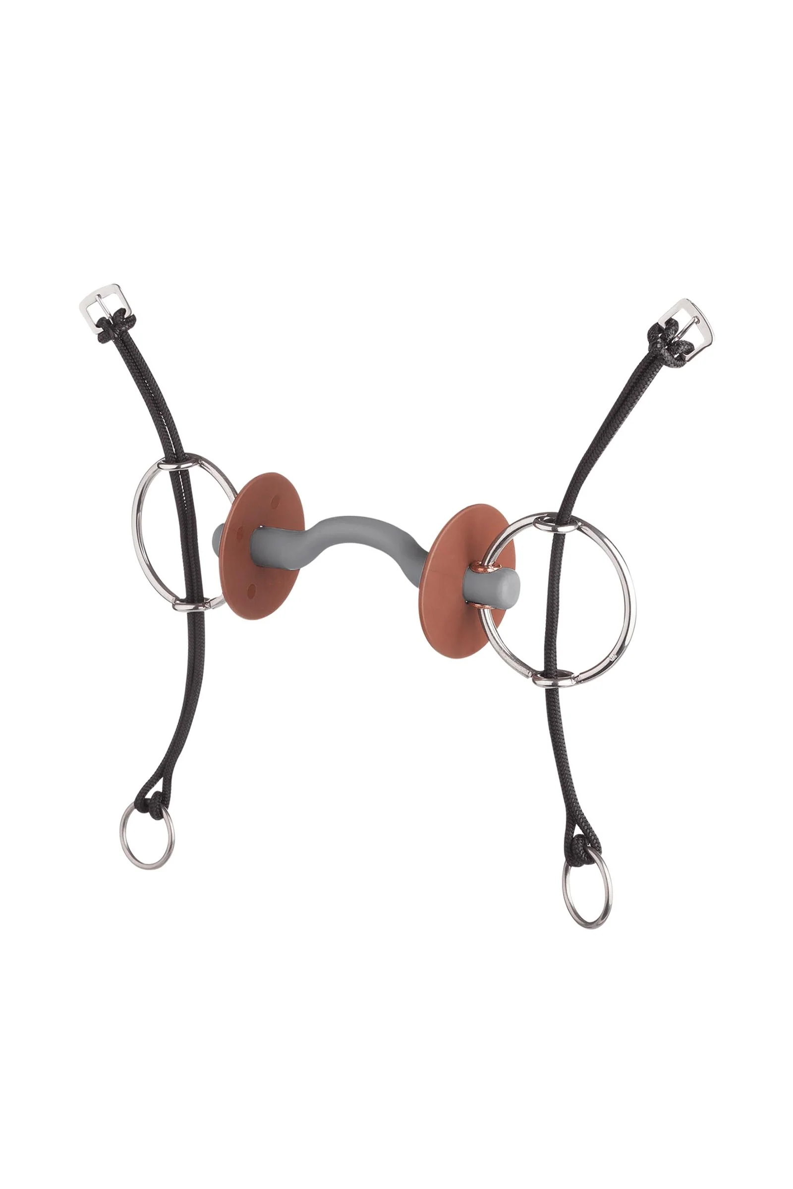 Gag Bit, Tongue Port Snaffle, Hard 000 130 mm