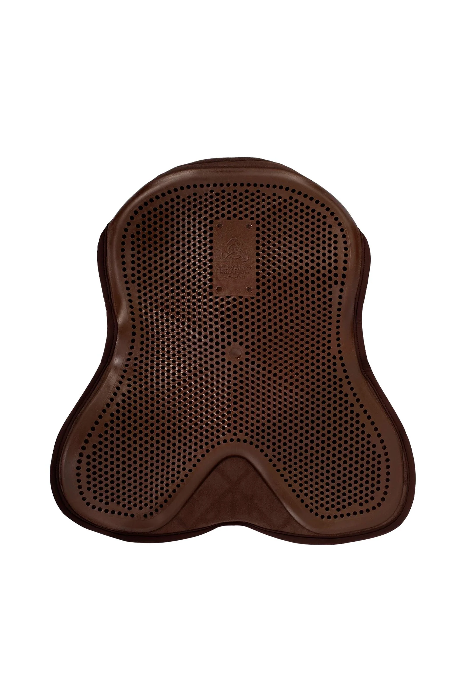 Gel Seat Saver Gel Out 10mm for Dressage Saddles Brown L