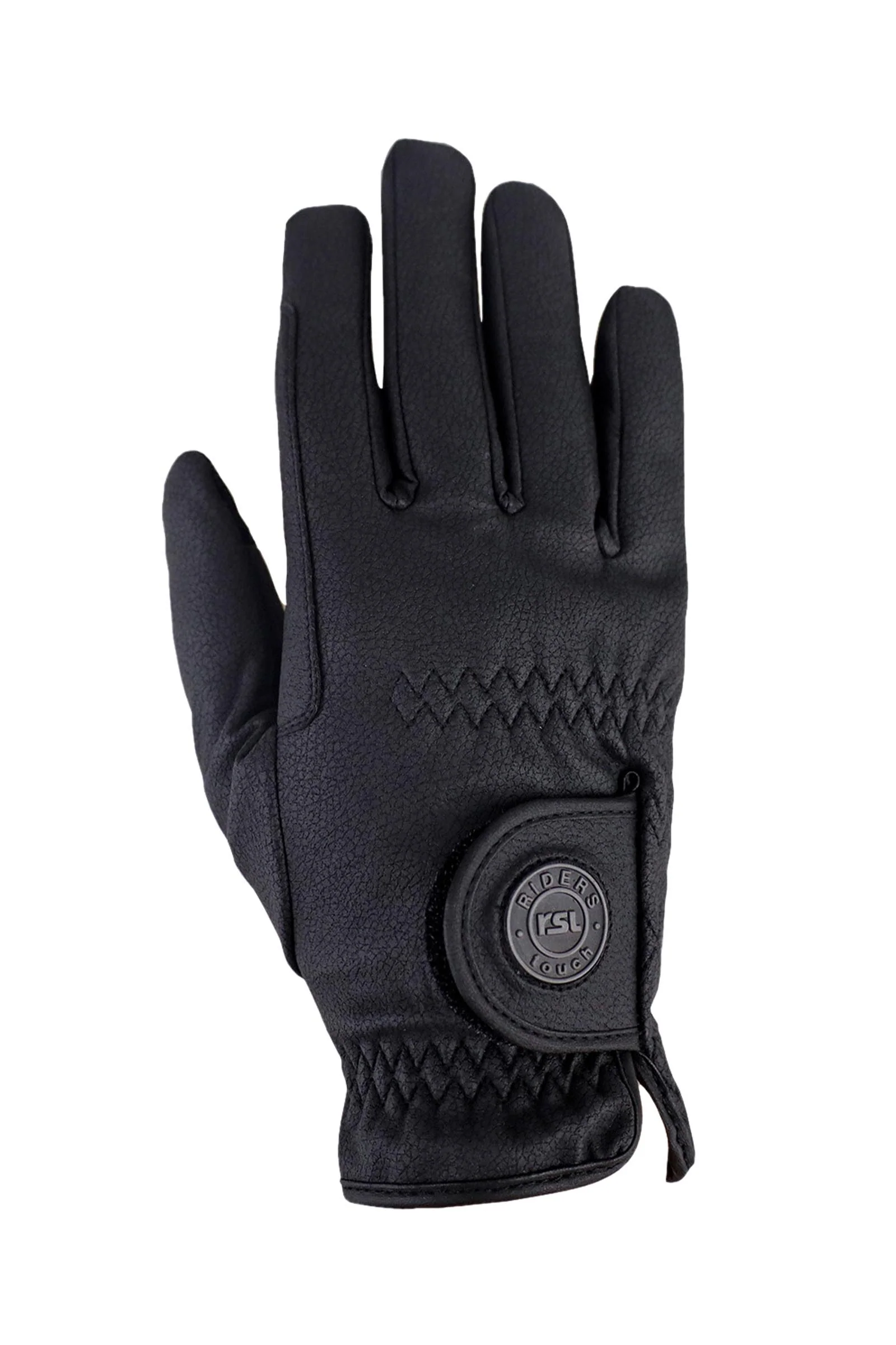 Georgia Ice Winter Riding Glove With Fleece Lining Black 7,5