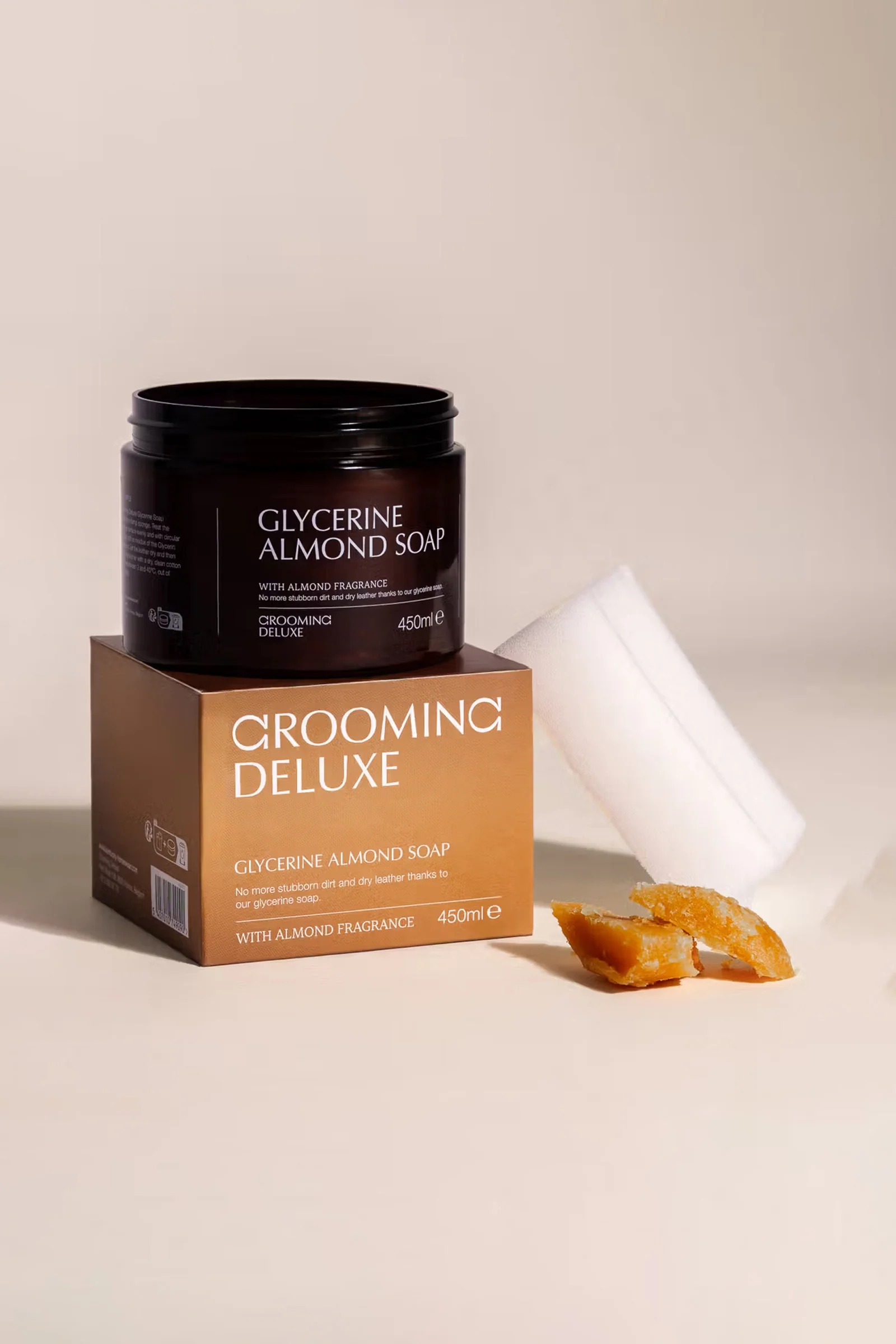 Glycerine Almond Soap, 450 ml Naturel 450