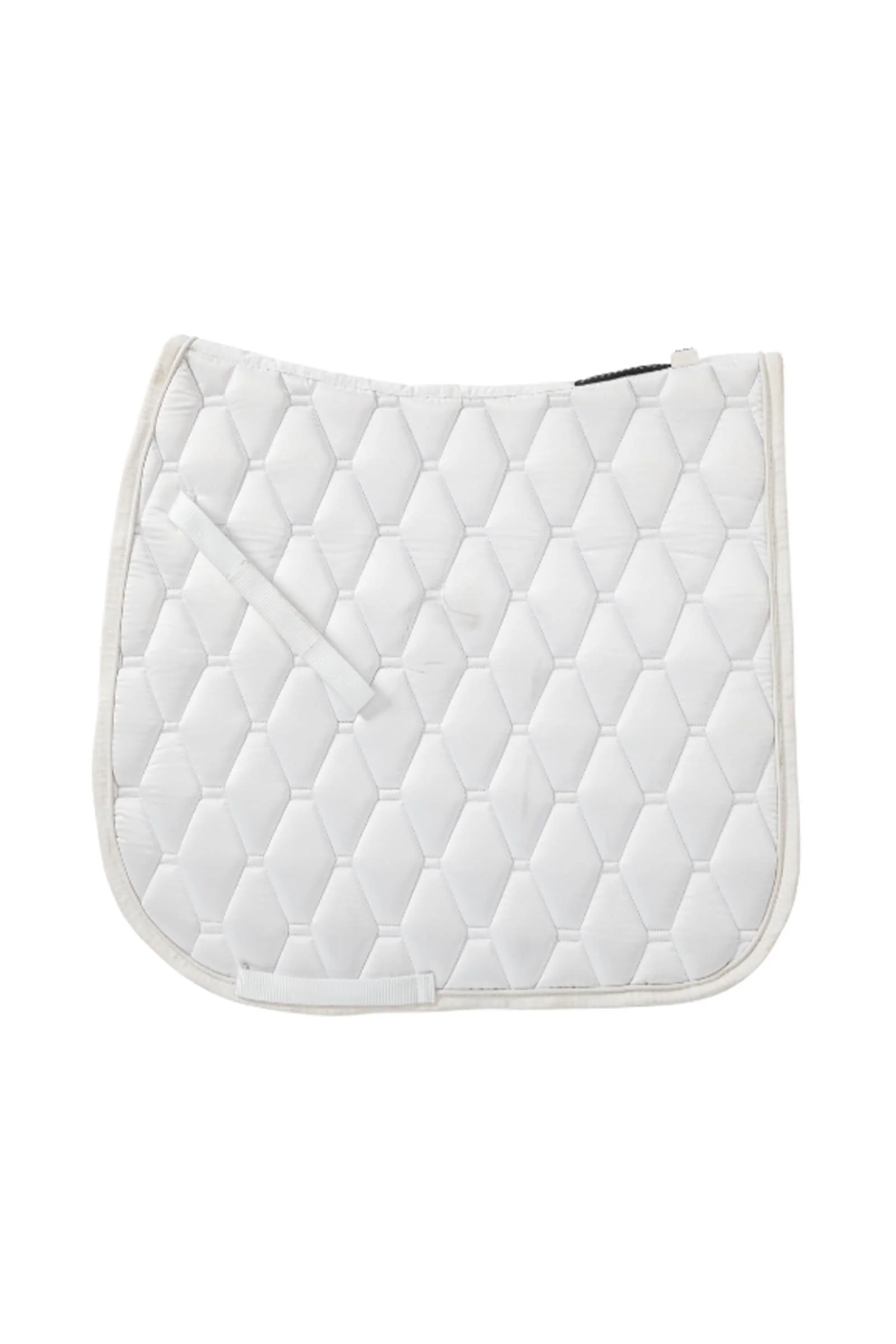 Graceful Dressage Saddlepad White/White P