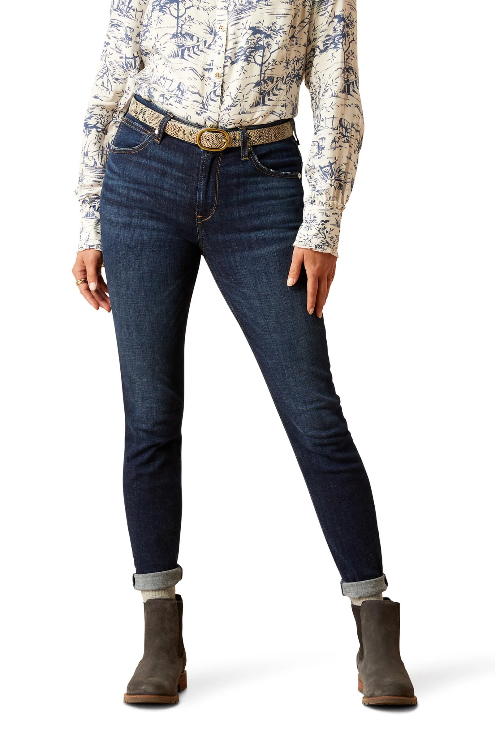 High Rise Bridle Women's Skinny Jeans Puerto Rico 27