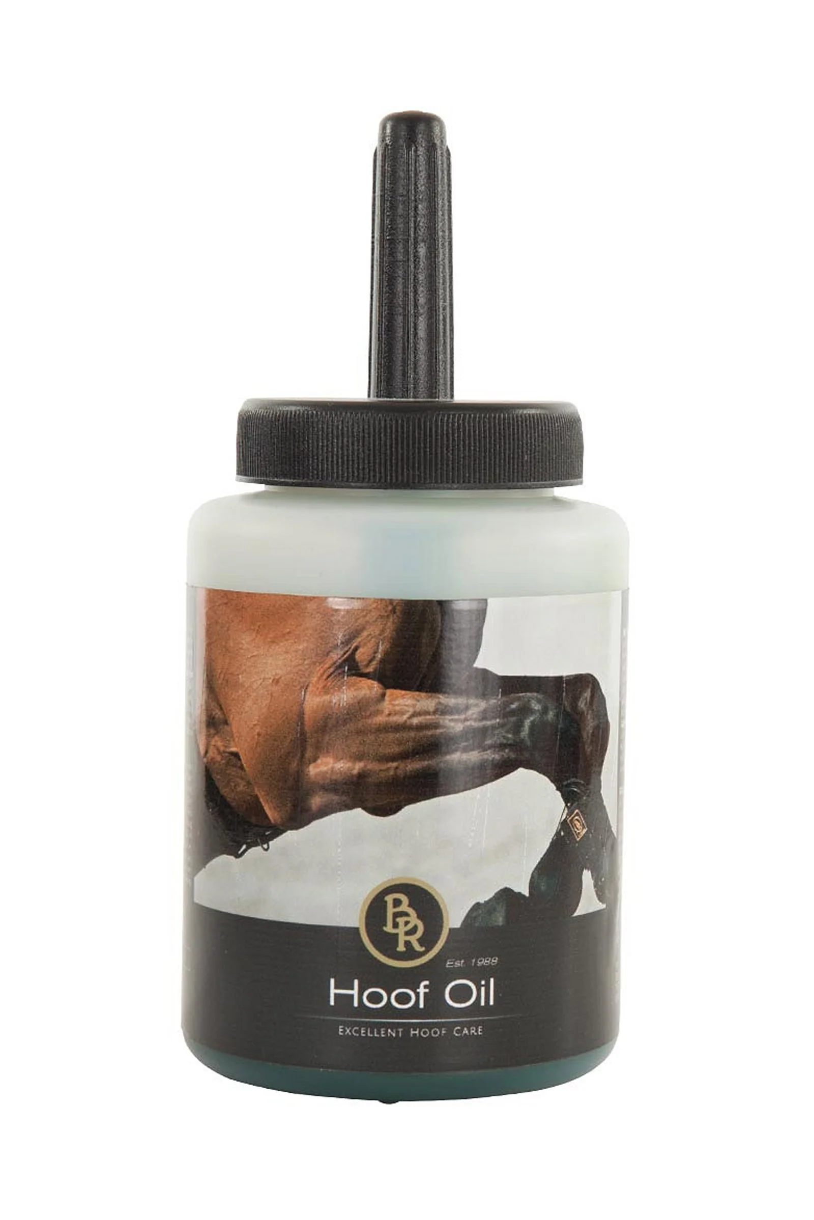 Hoof Oil with Brush, 450 ml No Color 450