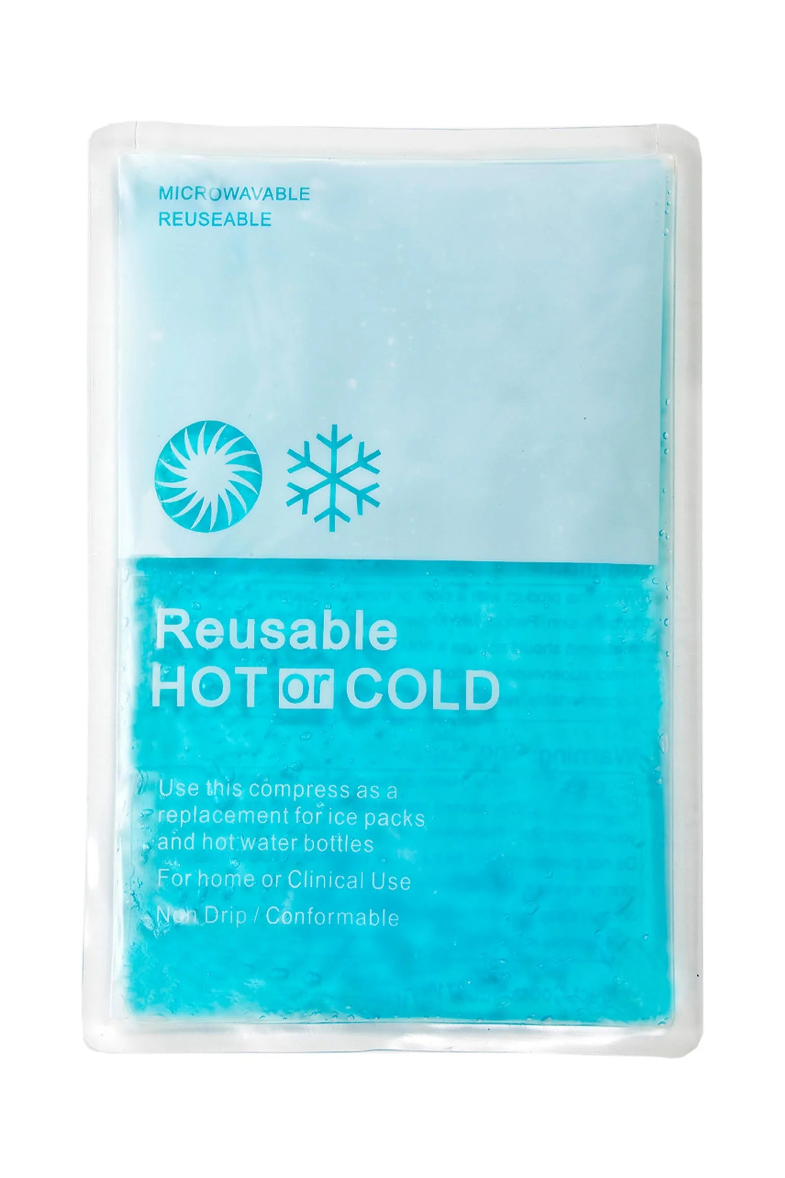 Hot & Cold Compress, Reusable Light Blue 015-x-023