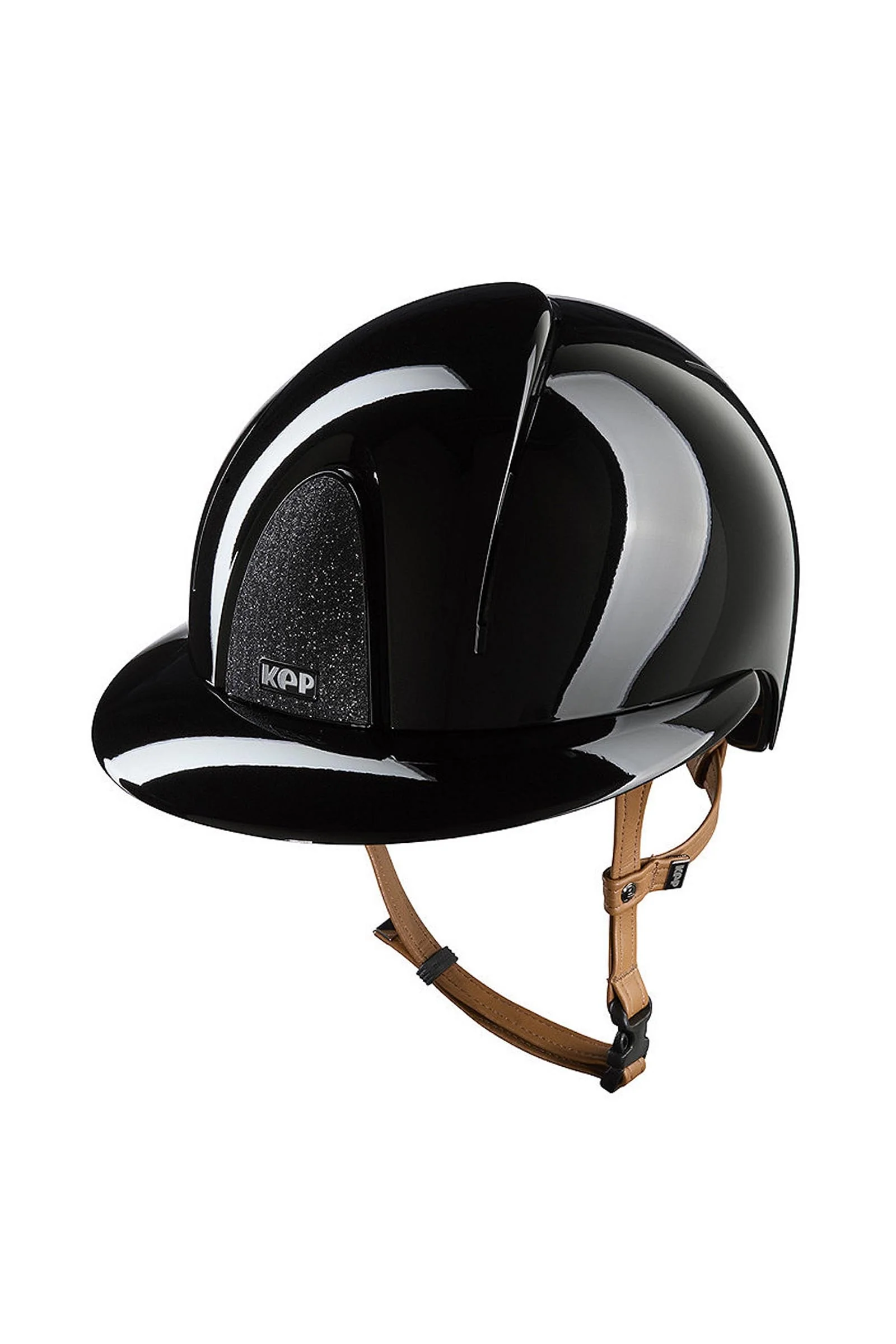 KEP NOVA ABS Metal Polish/Beige/Star Polo Riding Helmet Black/Beige 051-x-058