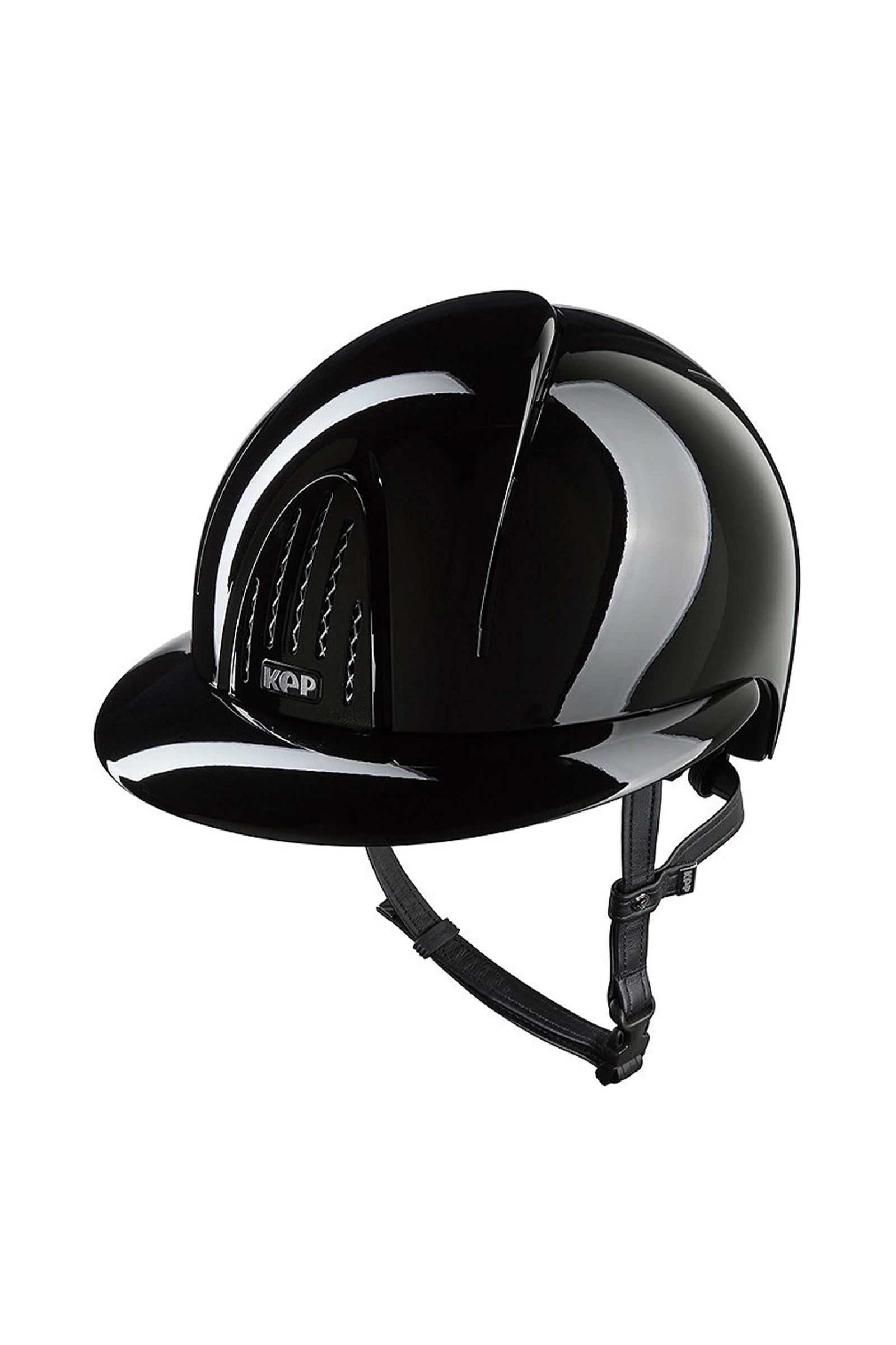 KEP NOVA ABS Metal Polish Polo Riding Helmet Black 051-x-058